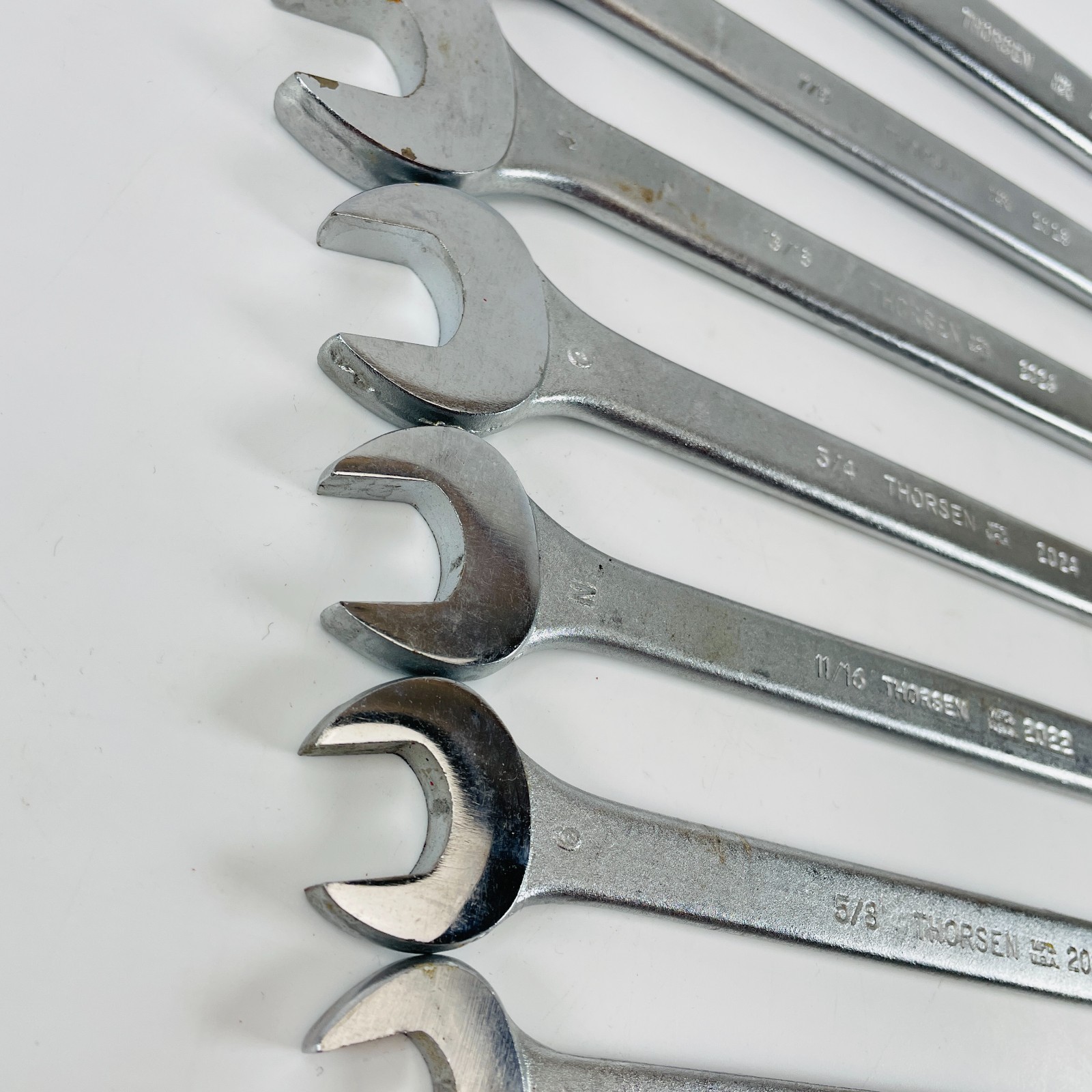 Vintage Thorsen Combination Wrench Set 3/8″ to 15/16″ 10 Pc USA 2012-2030