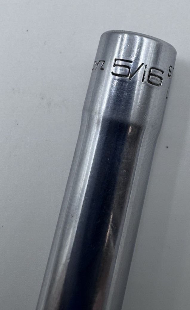 Snap-On Tools STM10 1/4″ 6 Pt. 1/4″ Flank Dr. Deep Chrome Socket USA