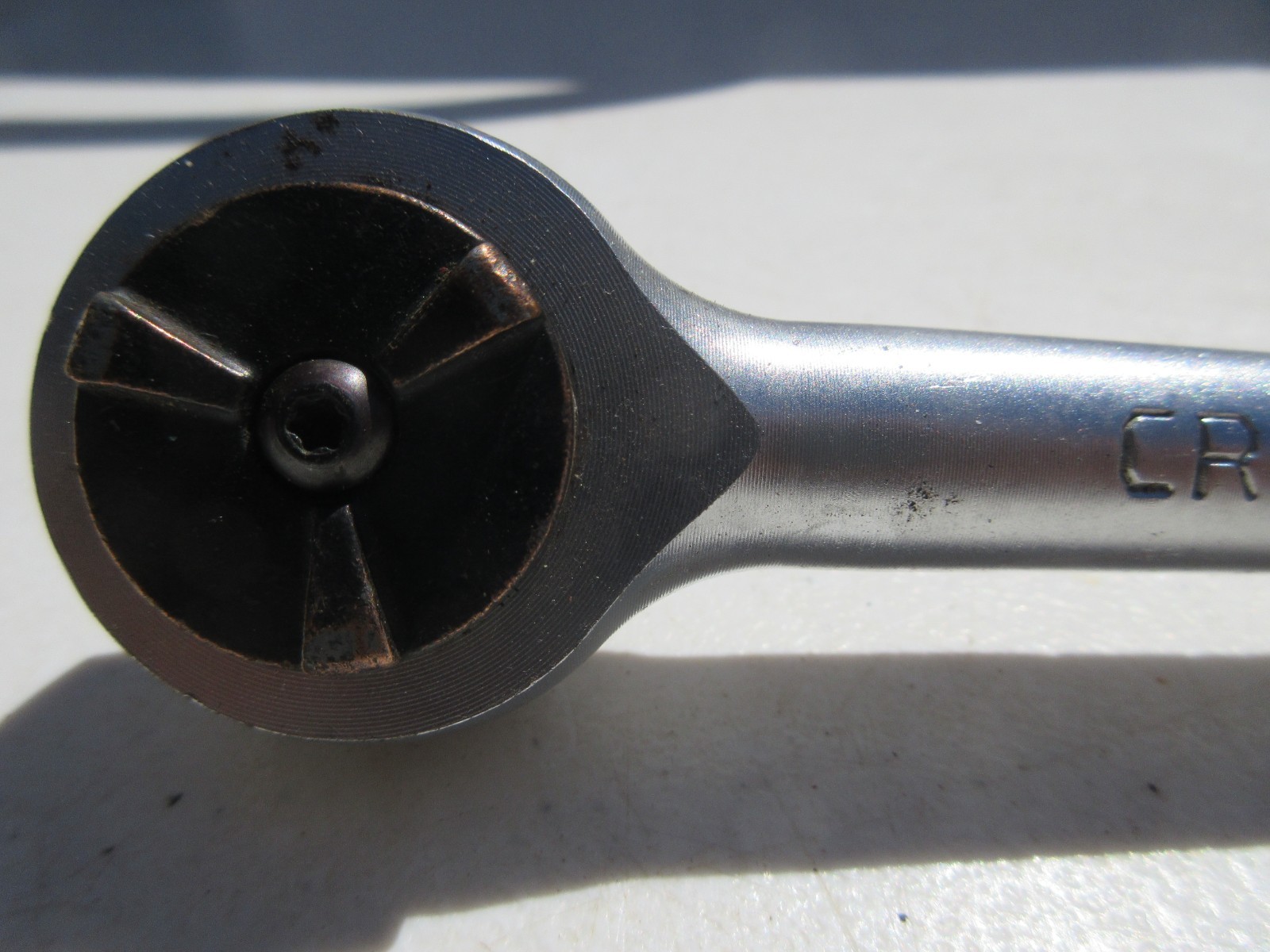 Vintage Craftsman -VK- 43176 1/2″ Drive Ratchet Round Head USA