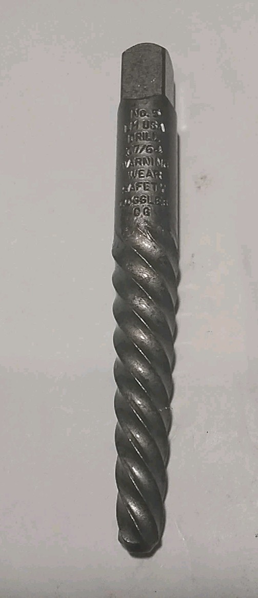 21815 VERMONT AMERICAN #5 SPIRAL SCREW EXTRACTOR » NEW » USA 🇺🇸