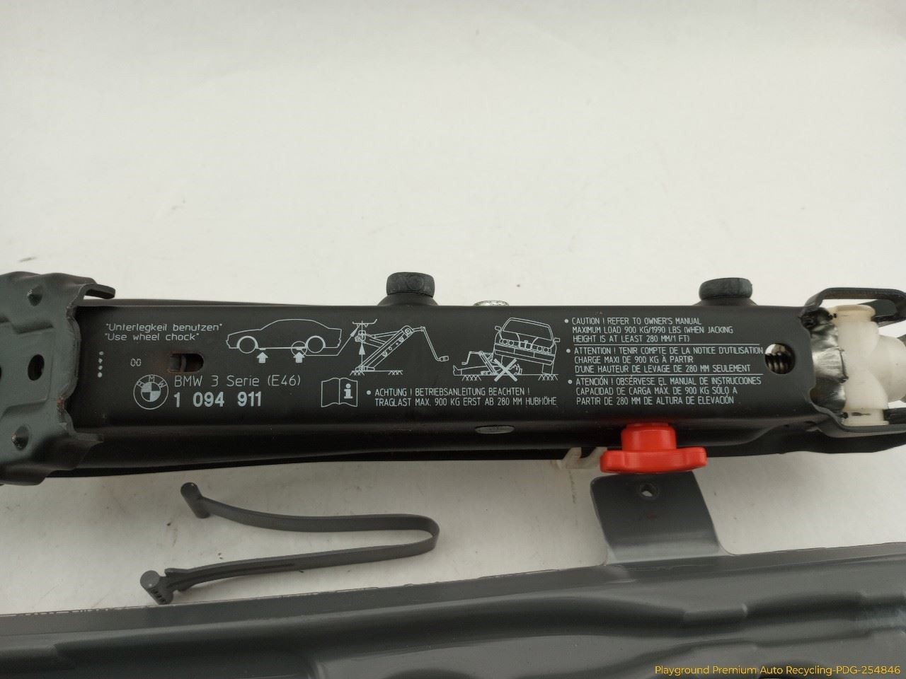 BMW 323i E46 Emergency Spare Tire Wheel Tool Kit Fits 1999-2006 99 00 01 02 03