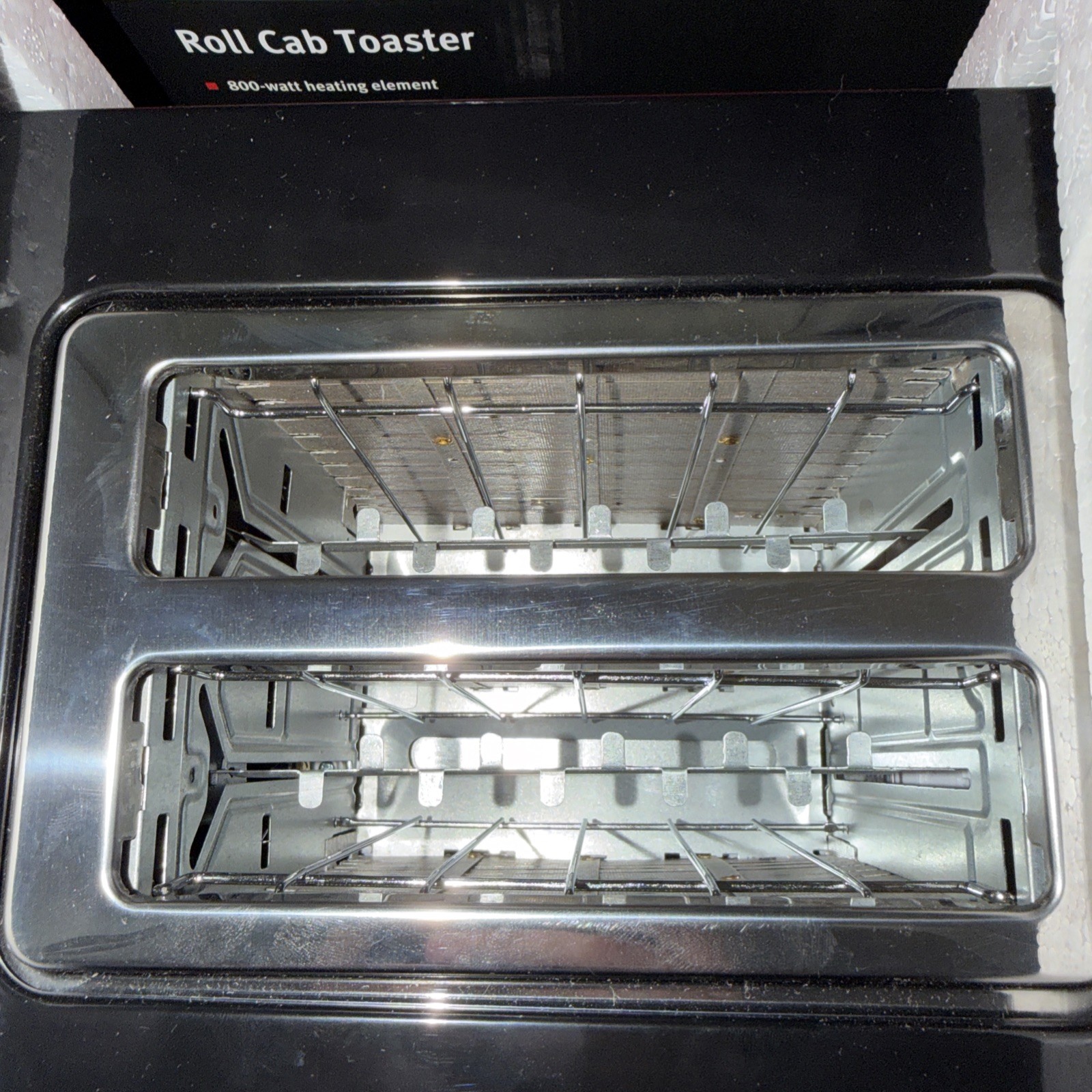 Snap On Roll Cab Toaster Black Silver – Open Box Never Used!