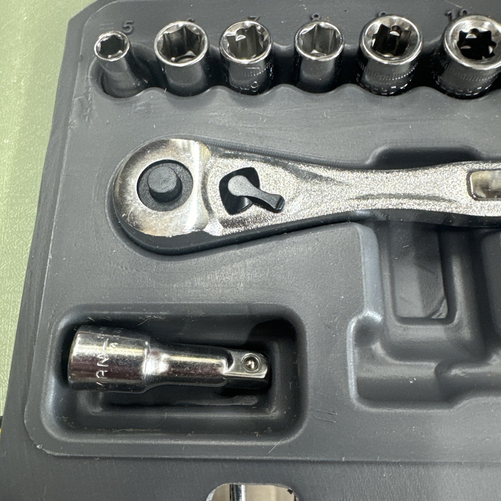 Craftsman 9-34861 11pc 1/4″ Drive Metric Socket Wrench Set