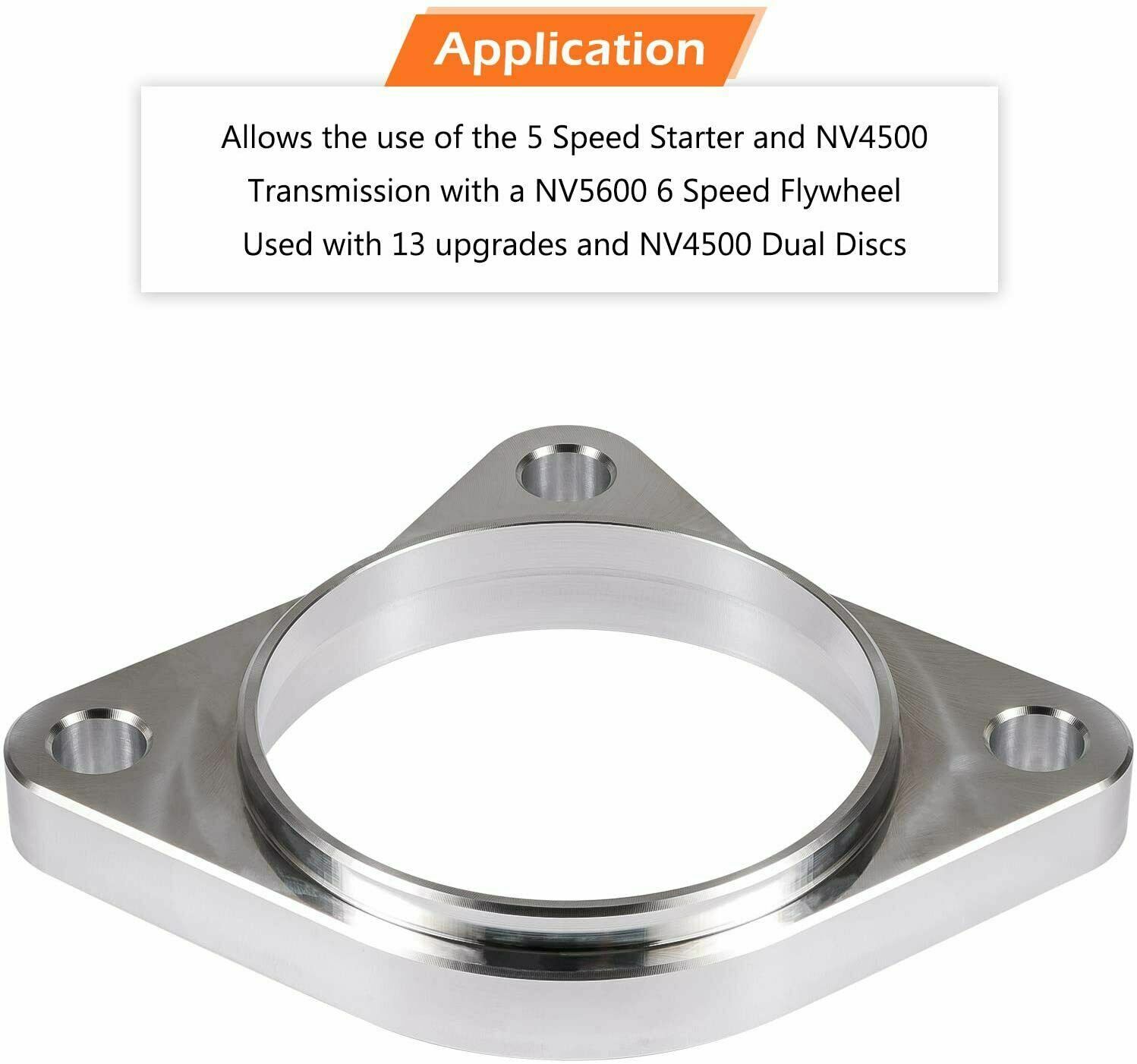 Starter Spacer Kit With Bolts 5 Speed For DODGE Cummins 5.9L 1994~2002
