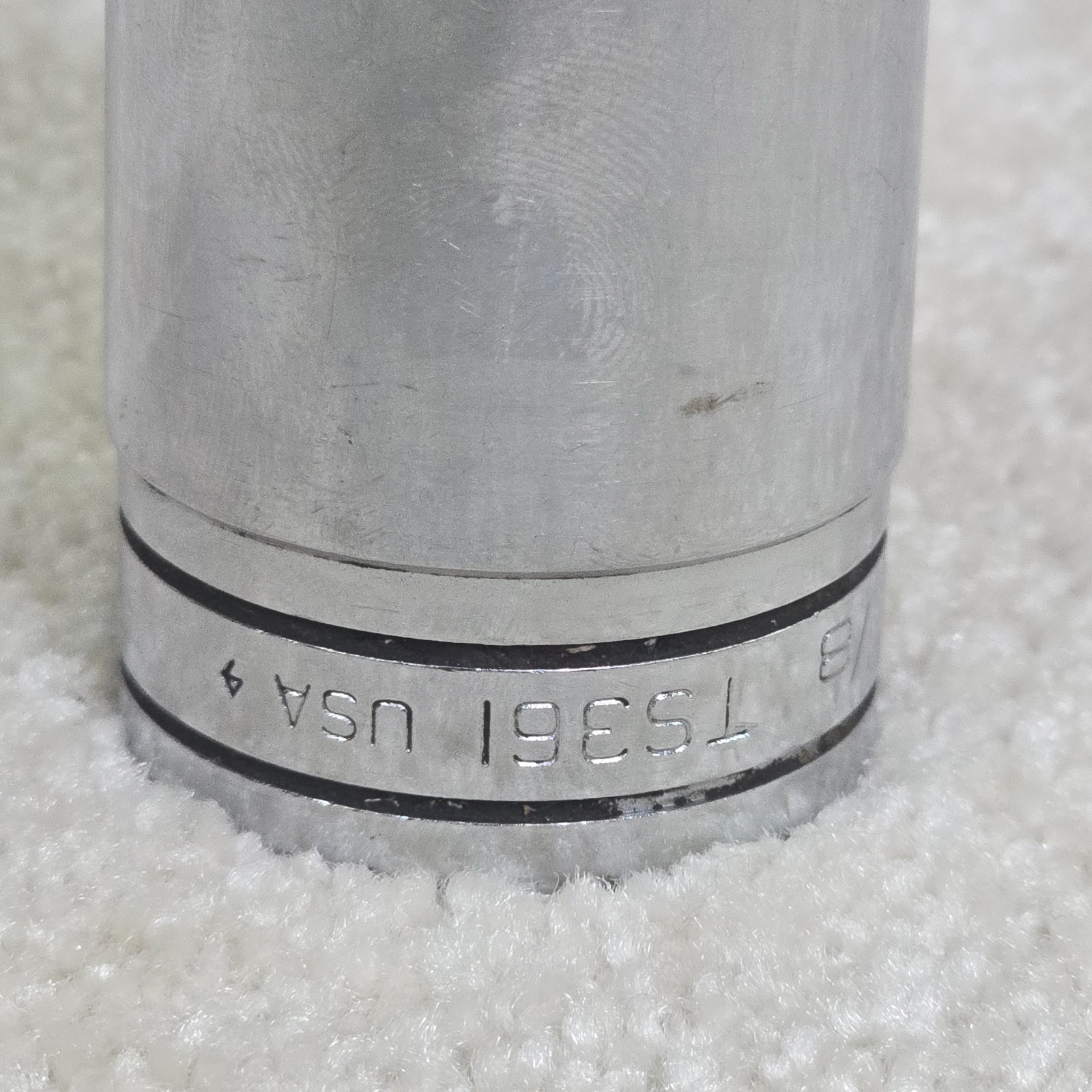 Snap-on 13/16″ Deep Socket 3/8″ Drive 6-Point SAE Fractional Single TS361 USA