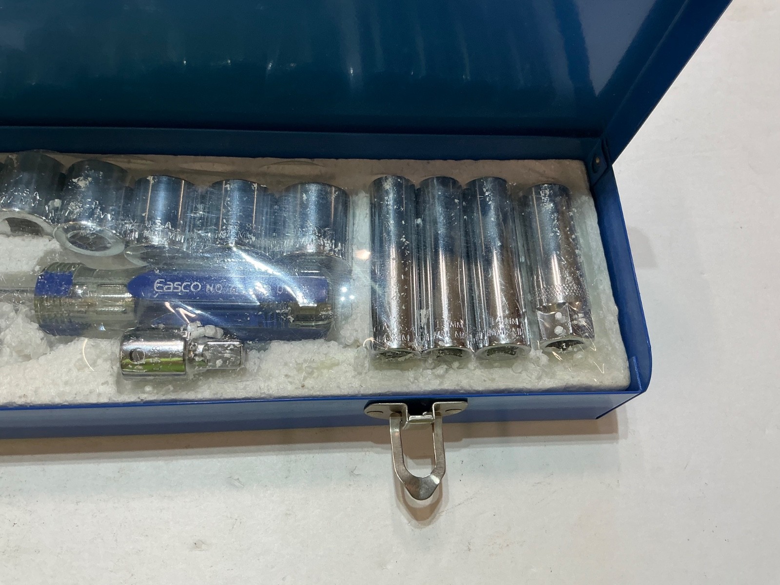 Very Rare NOS Easco / K-D tools 24 pc 1/4″&3/8″ dr metric socket set 91-551 USA