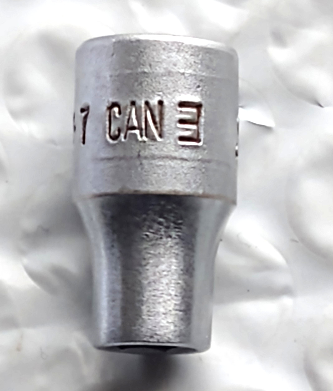 SNAP ON TM7, 1/4″ DRIVE, 7/32″ SOCKET, SHALLOW, 6 POINT *MADE IN CANADA*