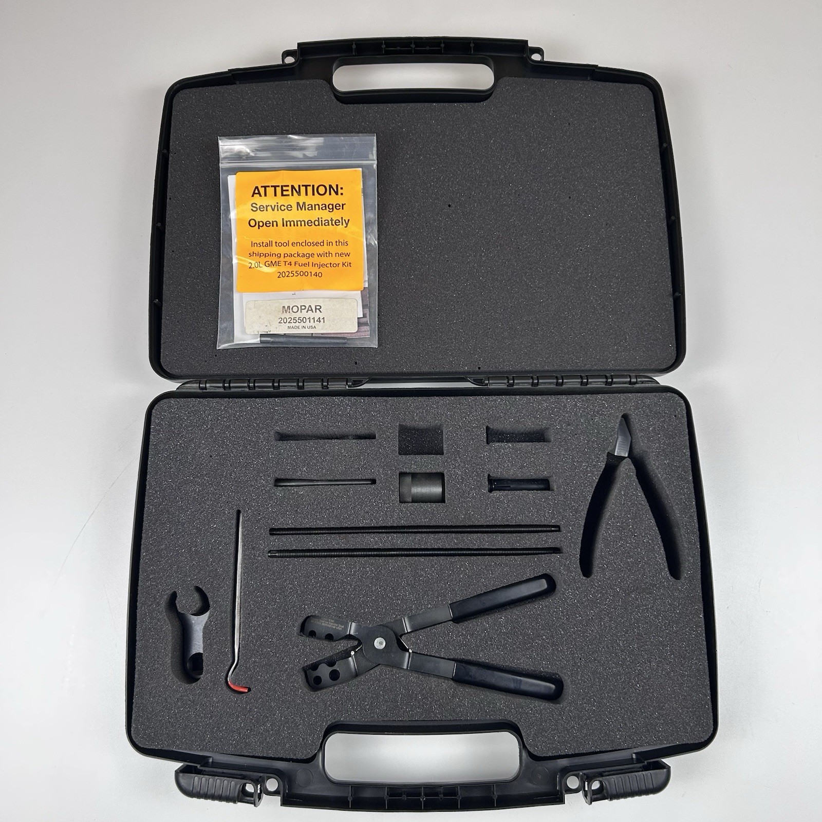 Miller Mopar 2025500140 Kit, Fuel Injector (Missing Side cutters)