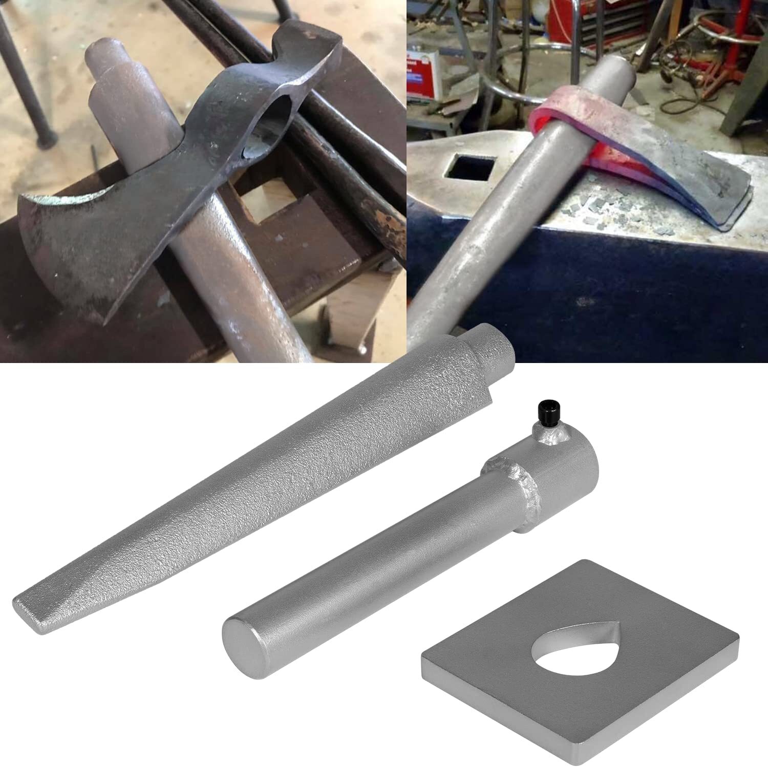 Blacksmith Tomahawk Drift Tools Kits Fits for Blacksmithing Hand-Made Tomahawk