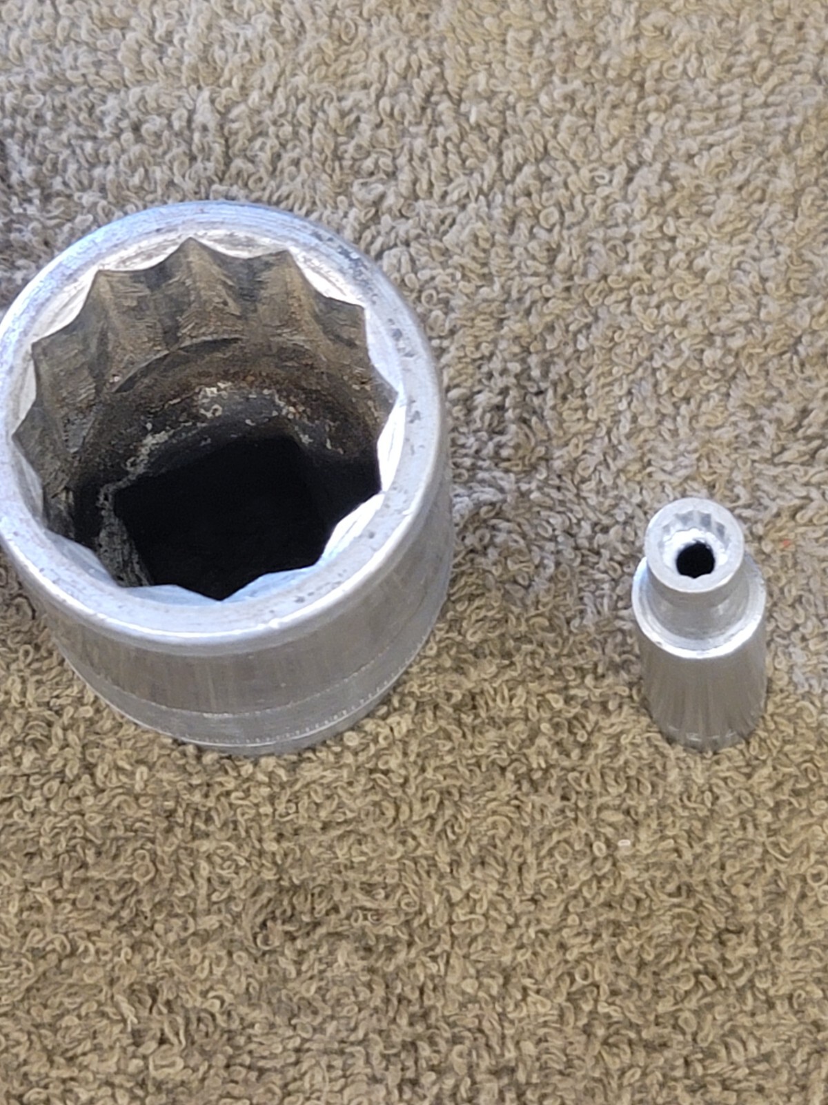 3 Walden sockets Sae 1/4″ 3/4″ Drive 1-13/16 1-3/16 7/32 12 Point 5158 5138 USA