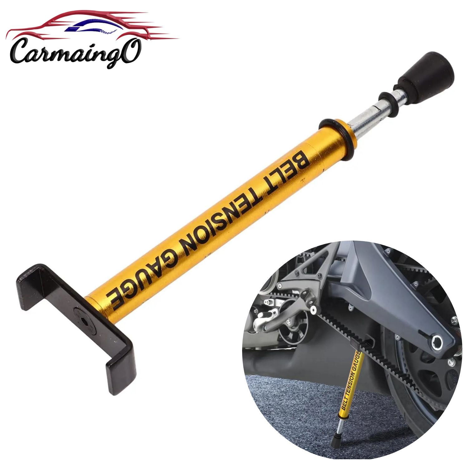 10lb Adjustable Belt Tension Tester Gauge Tool for Motorcycle Belt Drive Bikes