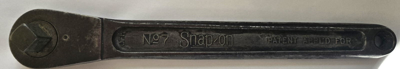 1920′ s Casting SNAP ON Ratchet Milwaukee No 7 1/2″ Drive Push Through Style