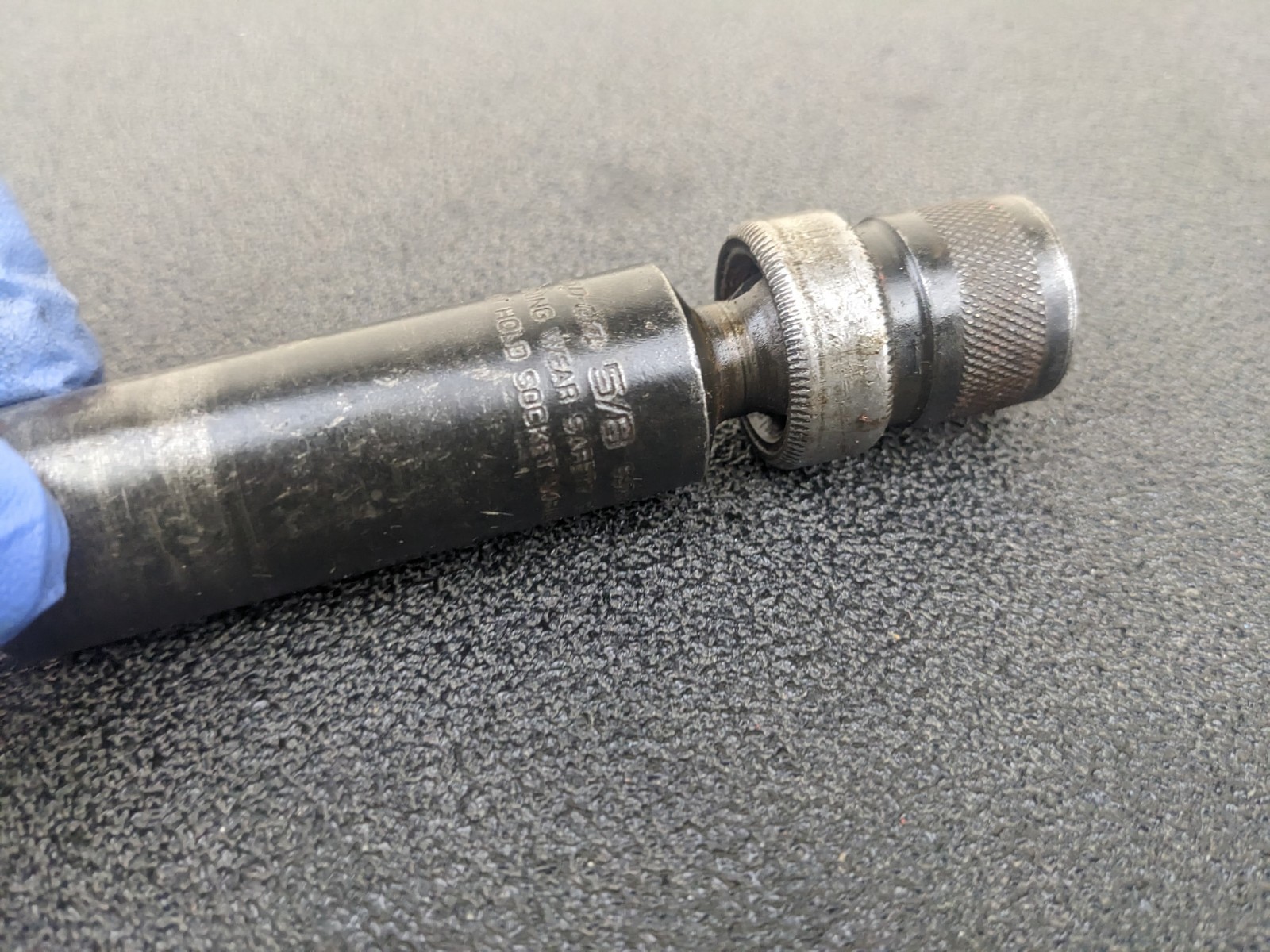 #bm475 SNAP-ON S9710KA 3/8″ DRIVE 5/8″ DEEP UNIVERSAL FLEX Spark Plug SOCKET