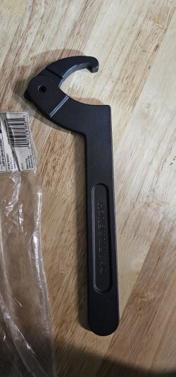 GEARWRENCH: Adjustable Hook Black Oxide Spanner Wrench P/N 81856