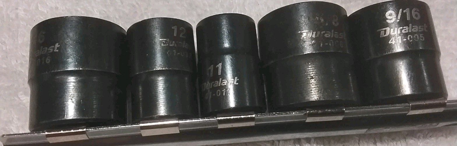 14PC DURALAST 3/8″ DRIVE SPLINE DRIVE SAE-METRIC DEEP/ SHALLOW IMPACT SOCKET SET