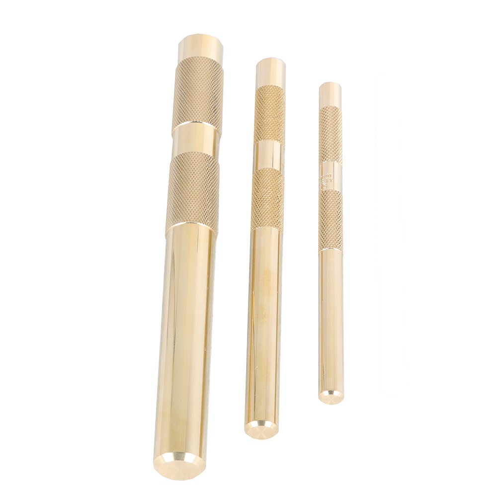 3× Brass Drift Punch Set 3/8″ to 3/4″ Replace for 61360