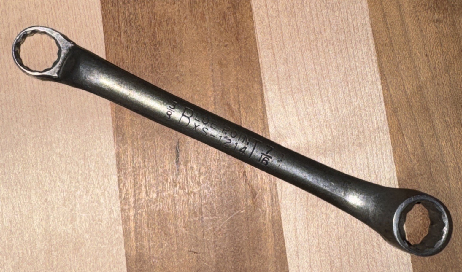 Vintage Blue Point XS-1214 XS1214 Box End Wrench 3/8” x 7/16” by Snap-On USA