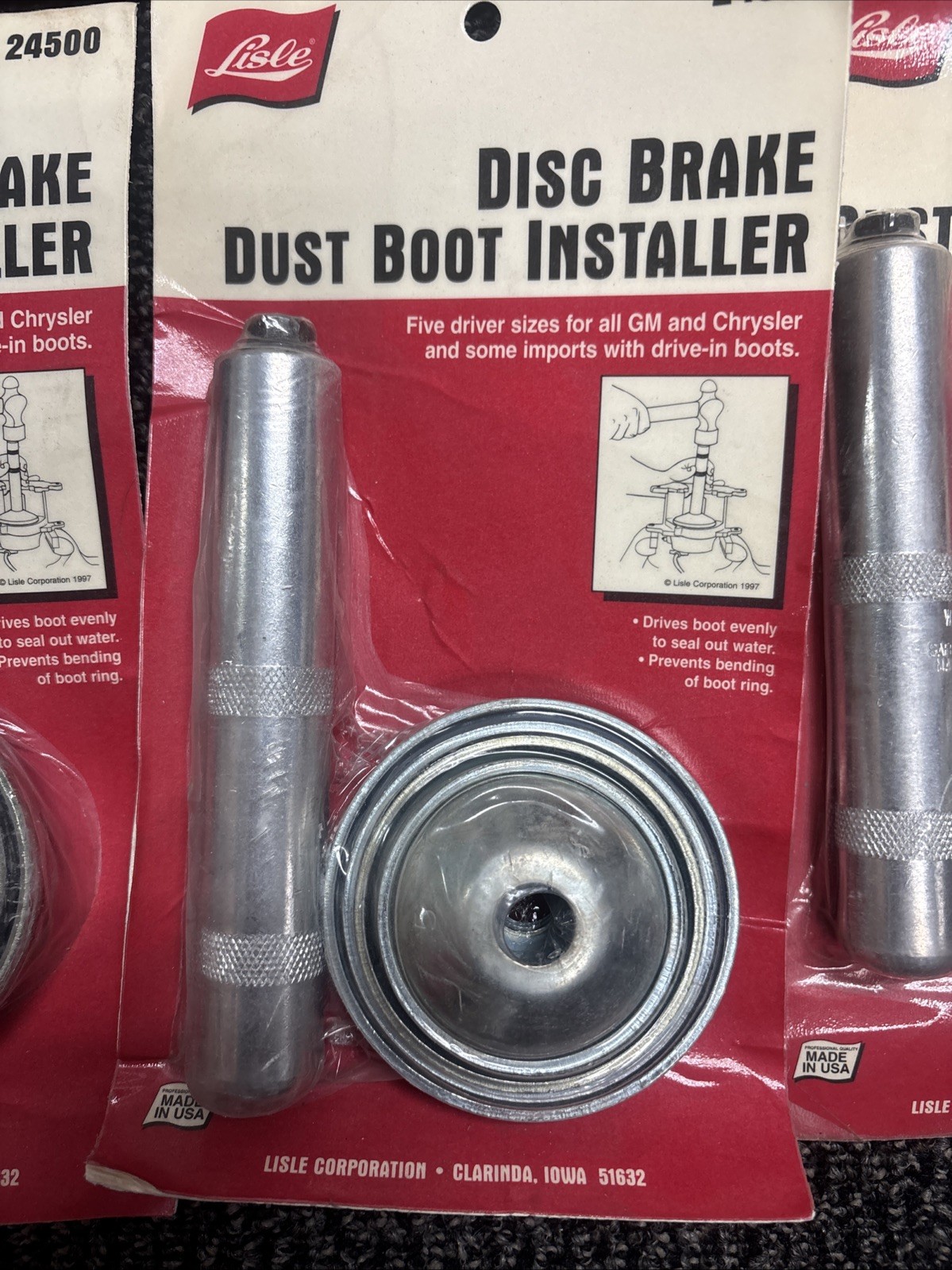 Disc Brake Dust Boot Installer Lisle Wholesale Lot Of 10 Tools 24500 Made In USA