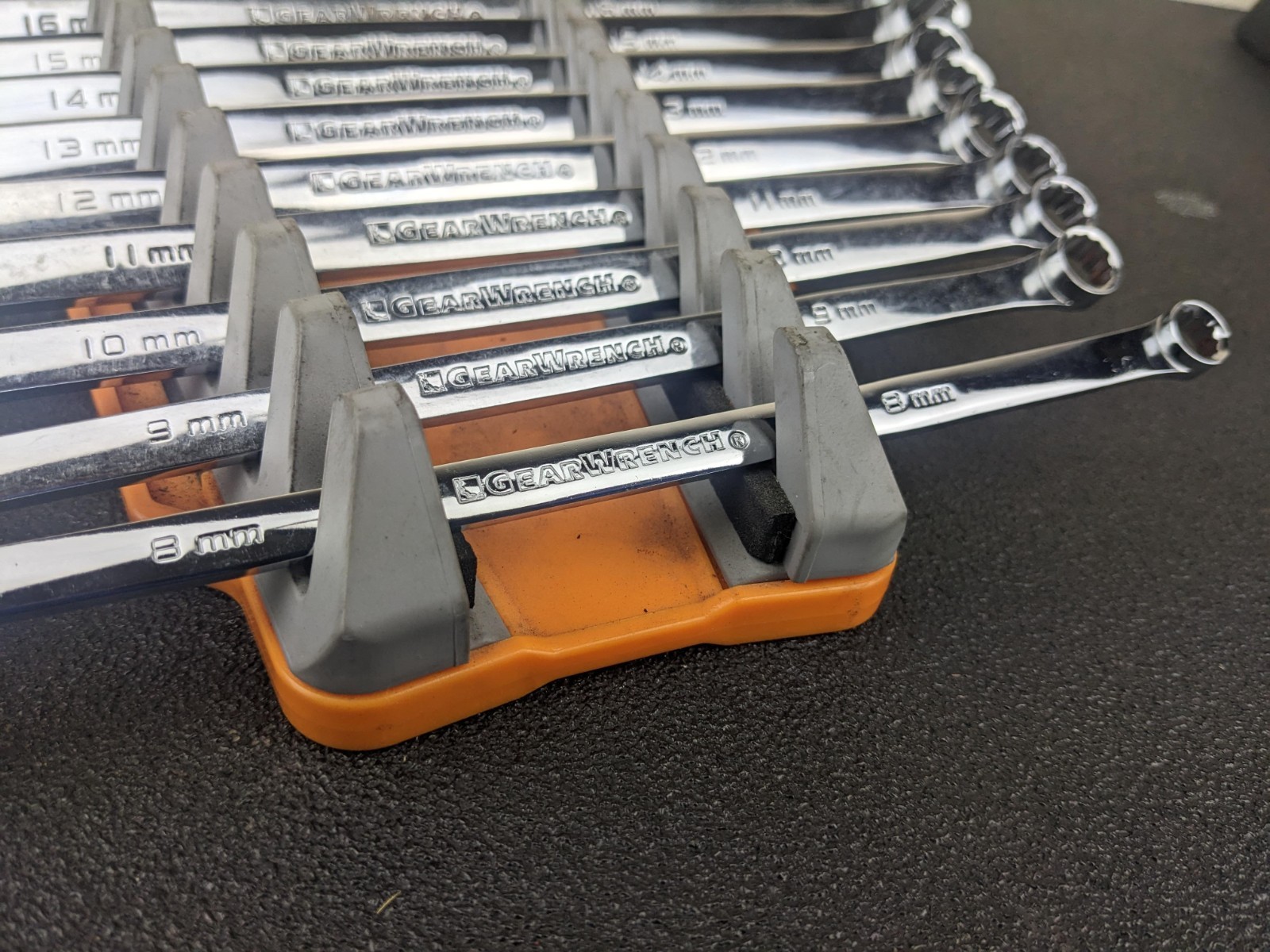#bm676 Gearwrench 85988 12 Piece Metric XL 0º Ratcheting Double Box Wrench Set