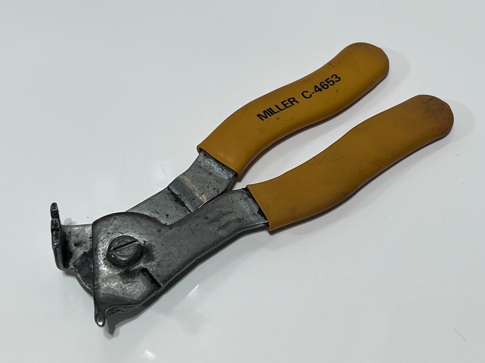 Miller Tools USA Yellow Grip Vintage CV Boot Clamp Plier Tool – Model C-4653