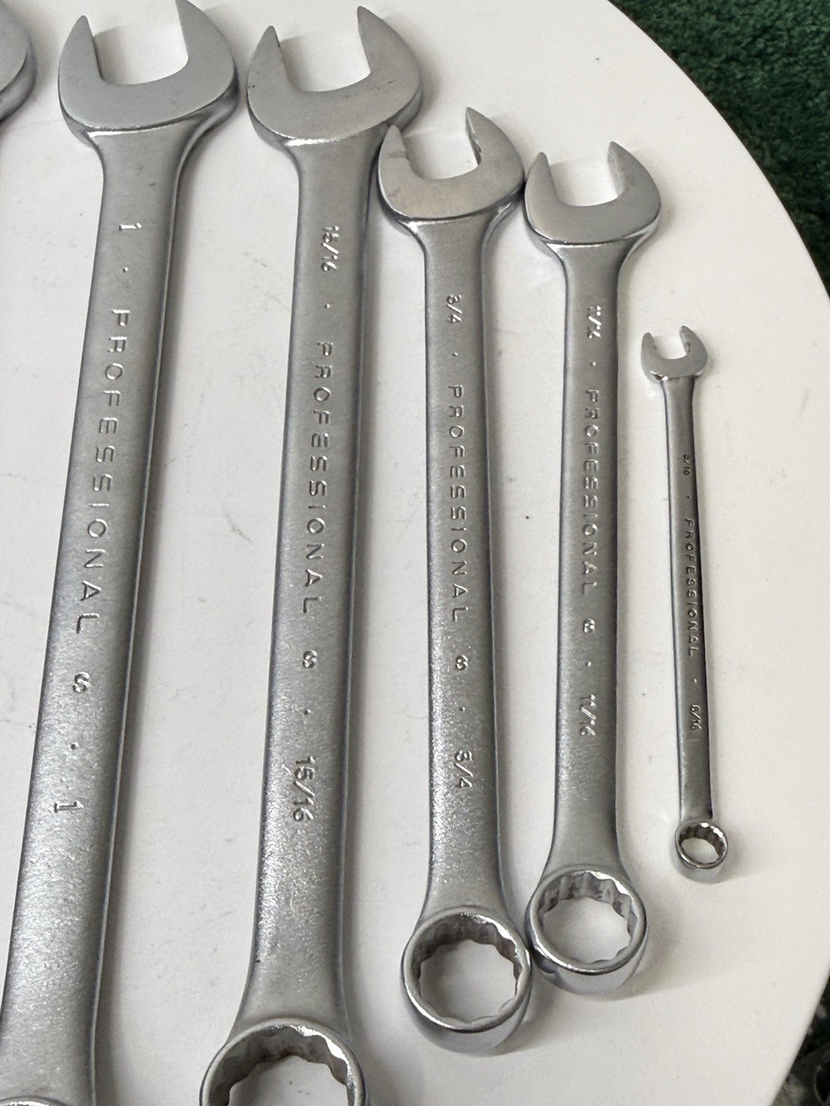 Lot Of 13 PROTO Professional SAE Combination Wrenches MADE IN USA