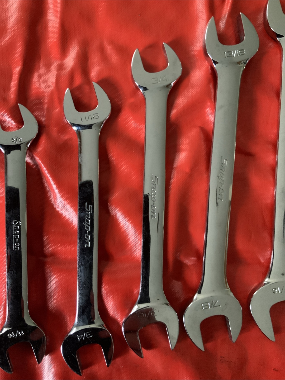 Snap On 15pc Double Open End Wrench Set, 1/4 Up To 1 5/16….sae….