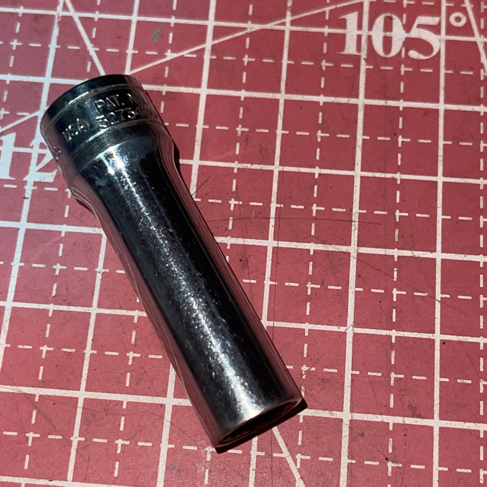 Snap on USA S6105 3/8 In SAE 3/8” Drive 12 point Deep Socket Nice