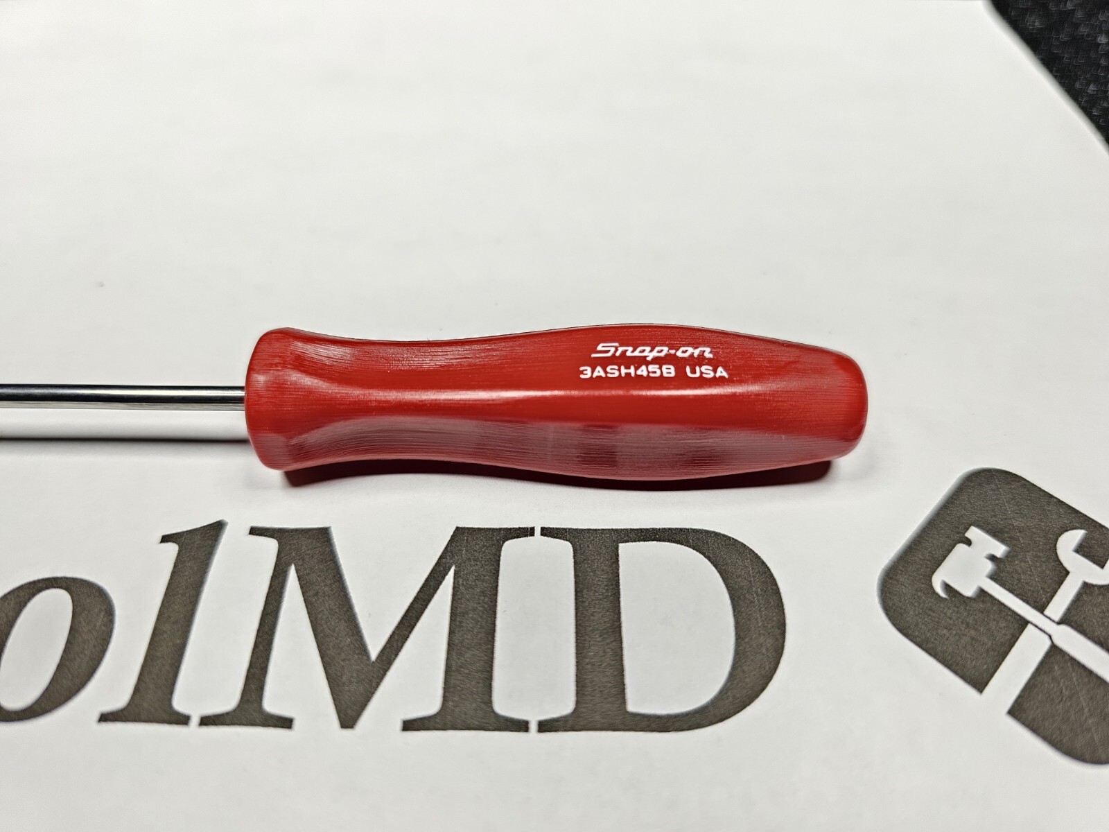Snap-on Tools USA NEW RED Mini Hard Handle 45° Pick 3ASH45B