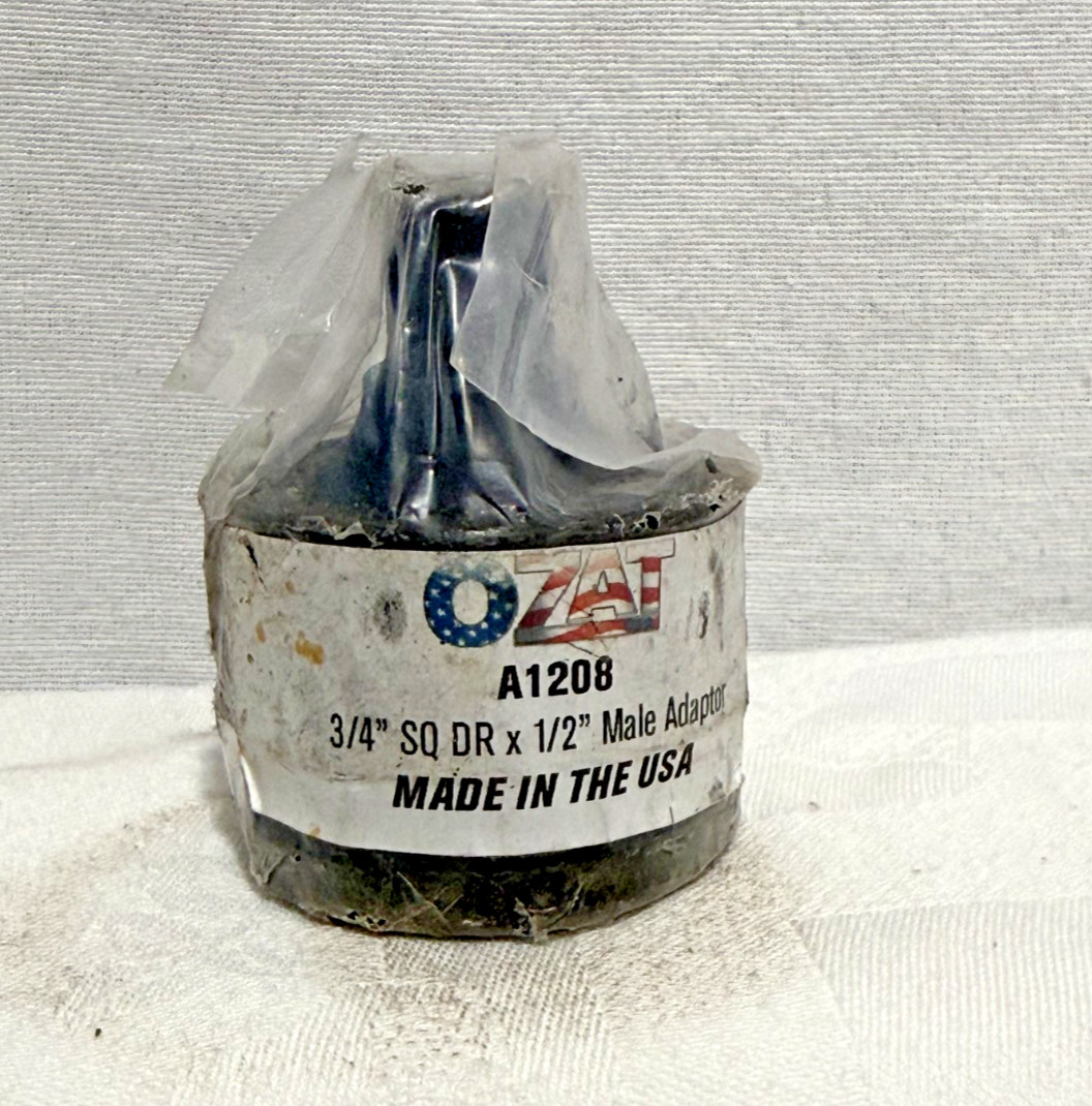 Ozat A1208, 3/4″ Drive to 1/2″ Male Drive Adapter Square
