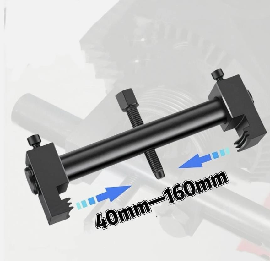 Ribbed Drive Crankshaft Auxiliary Pulley Removal Puller Tool Kit