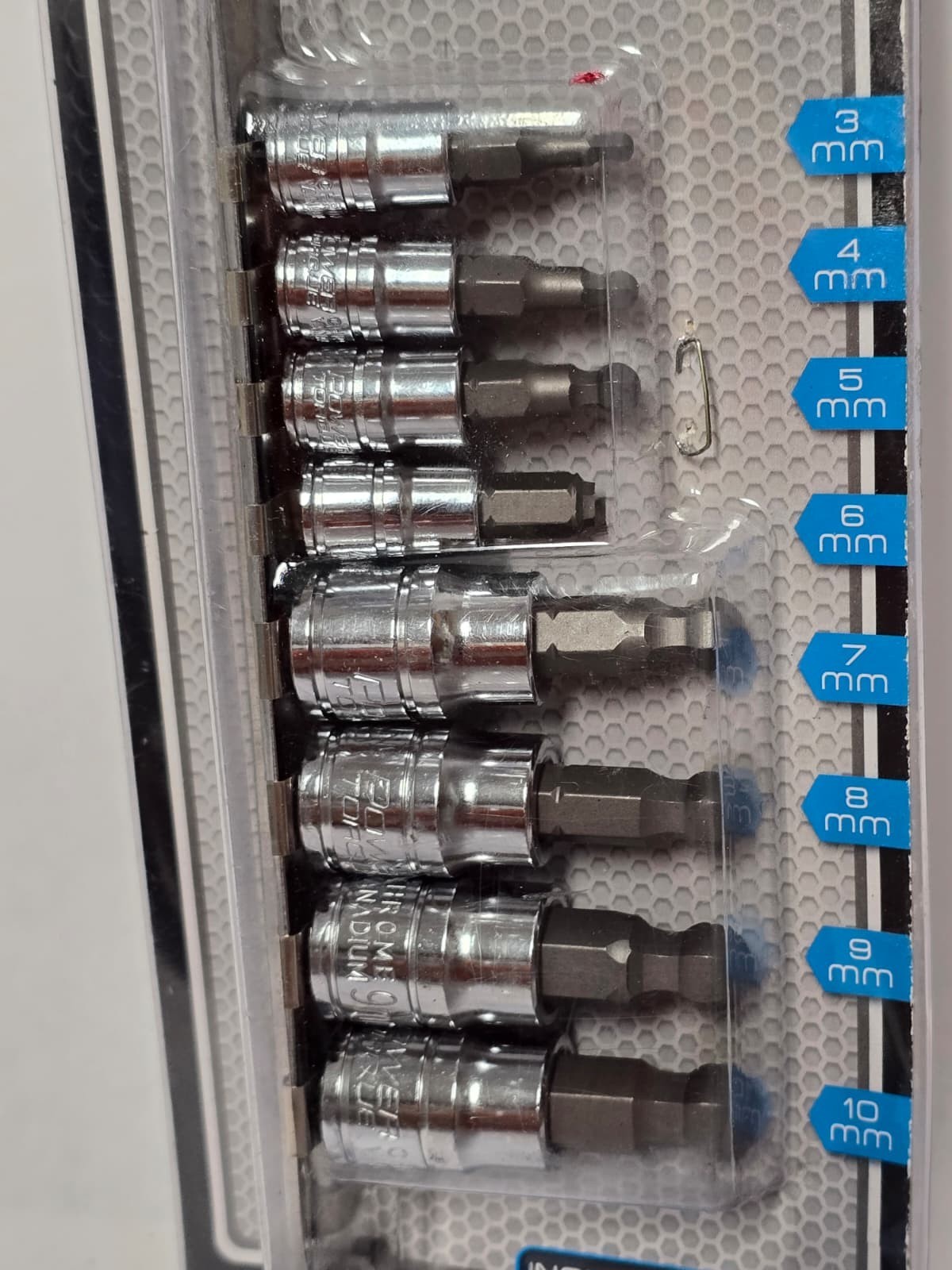 POWER TORQUE 9 PIECE BALL END HEX BIT SET – PTT0056