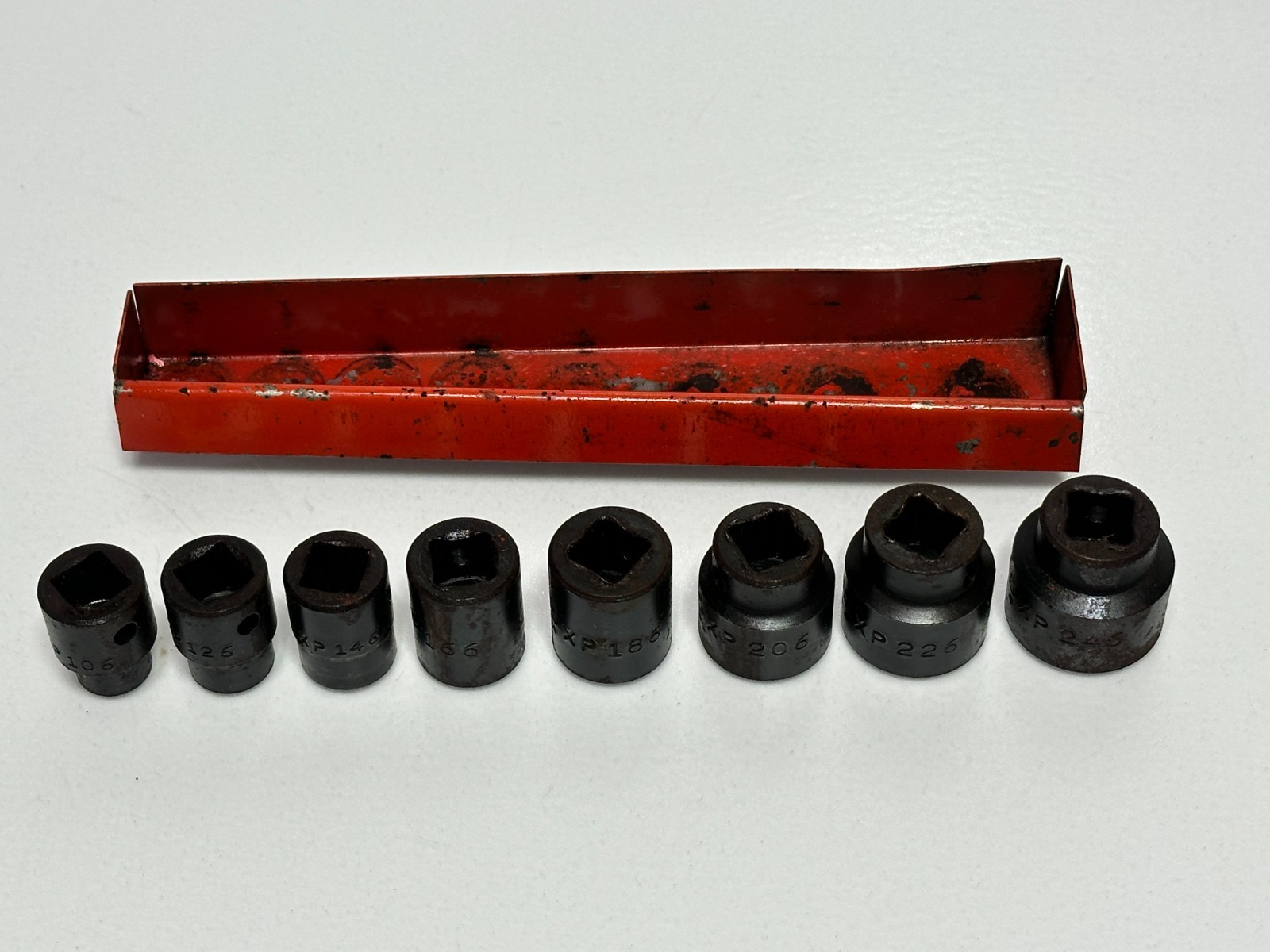MAC Tools USA 8pc 3/8″ Drive XP SAE 5/16-3/4” 6-Point Shallow Impact Socket Set