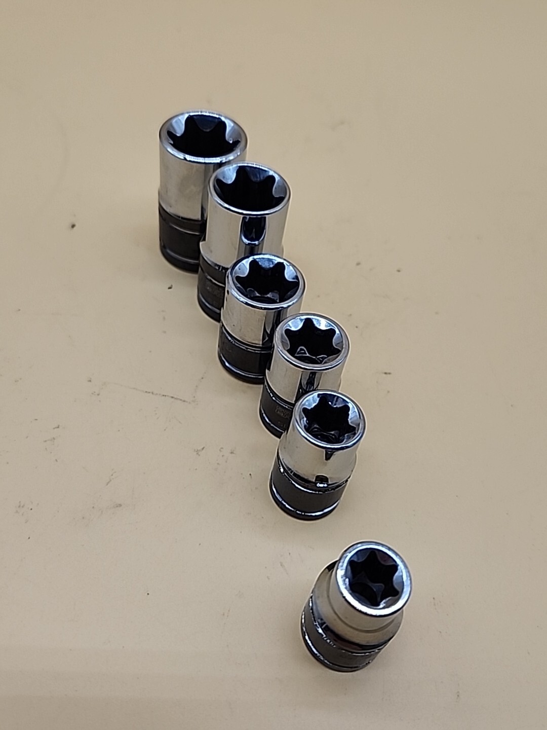 Matco Tools Silver Eagle Sockets Set 6pc E20-E18-E16-E14-E12-E10