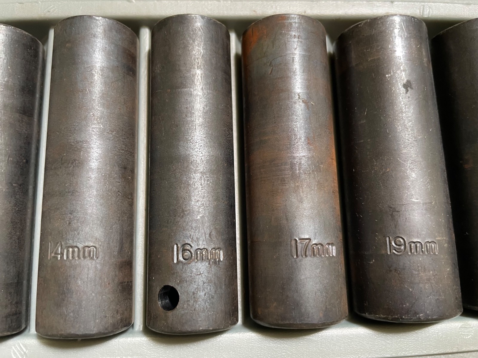 Metric Deep Impact Socket Set, 1/2″ drive, 11 piece, 10mm – 24mm
