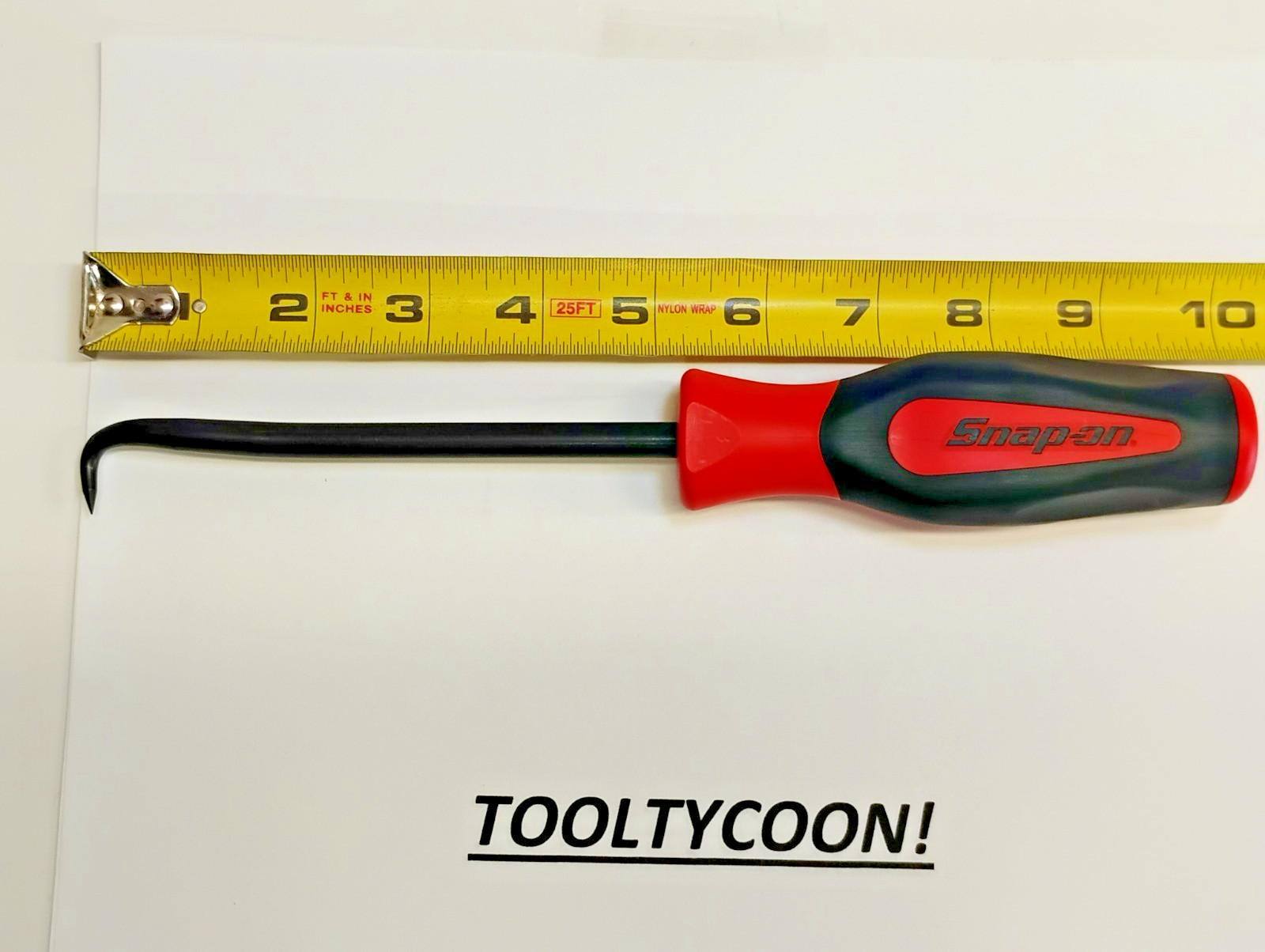 Snap-on Tools USA NEW 10″ RED Soft Grip Cotter Pin Pick Puller SGCP1BR