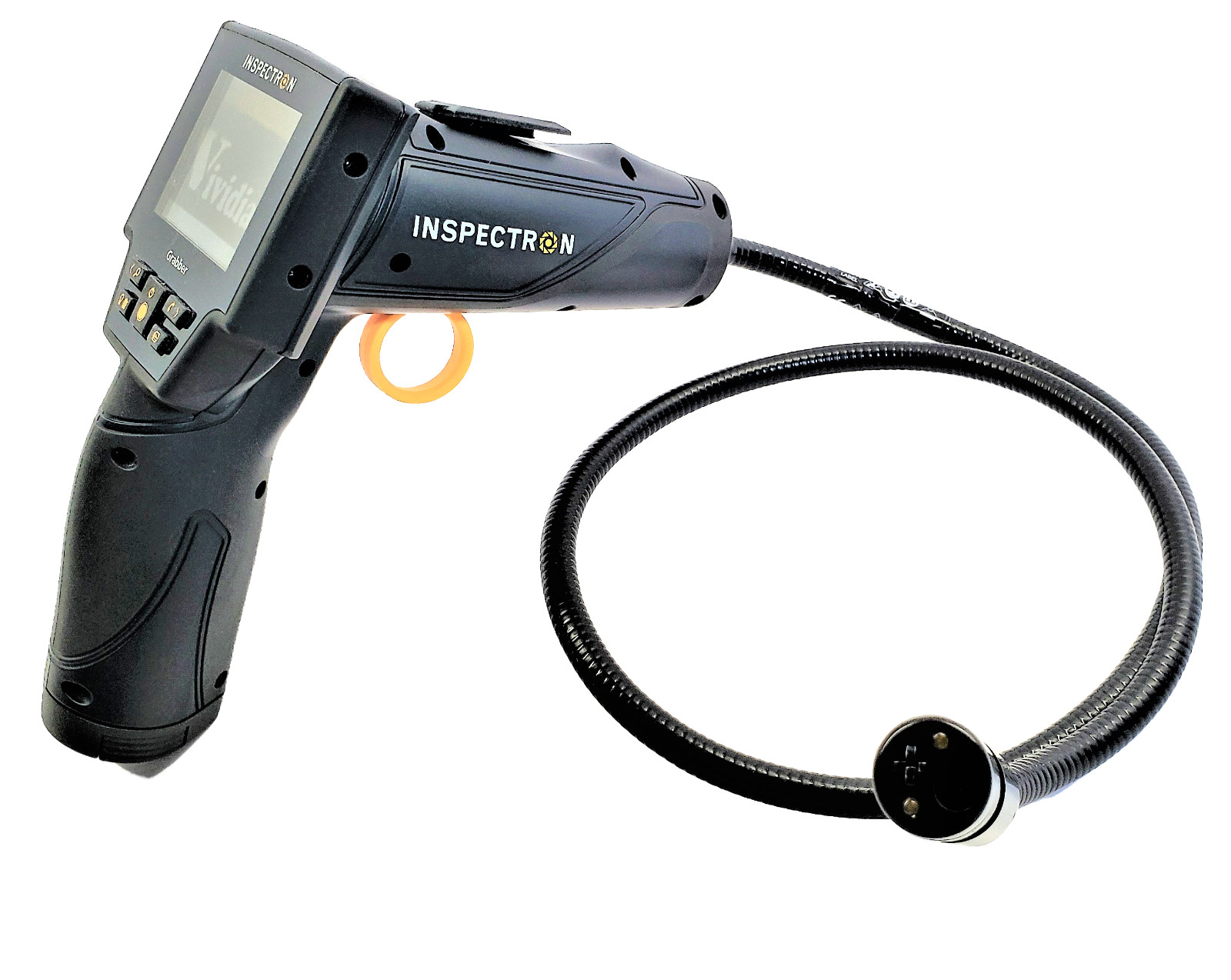 37 Inch Flexible 4-Claw Pickup Retrieving Tool with Videoscope Camera and Lights
