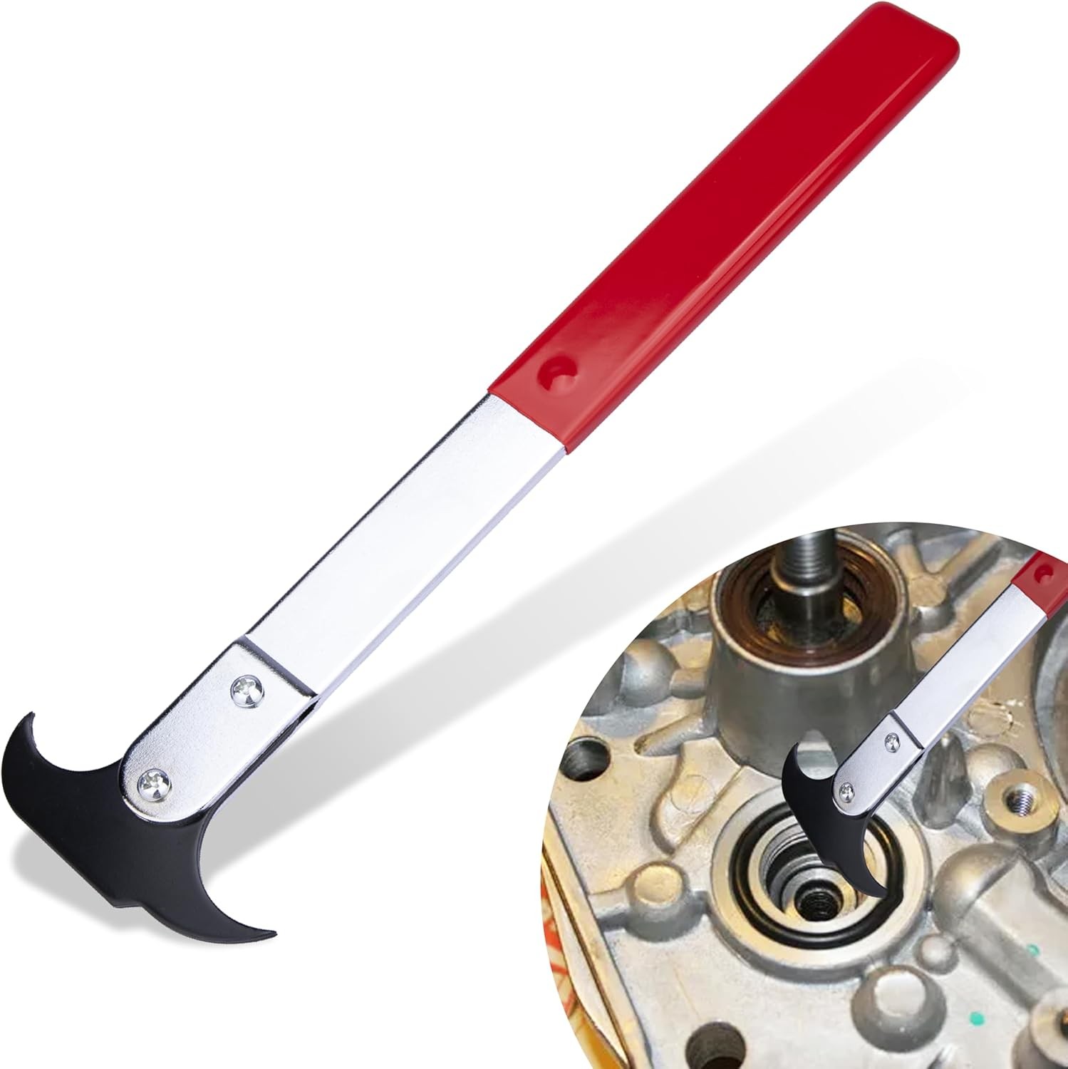 Seal Puller Tool, Oil Seal Removal Tool with Dual Hook, Universal Wheel Seal …
