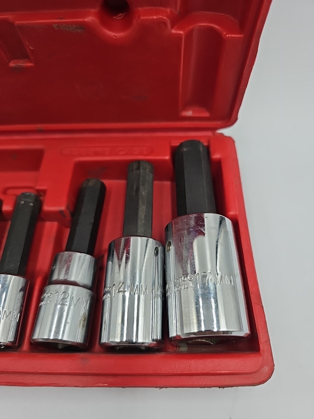 Proto Tools J4900MA Metric 10 Pc. Hex Bit Socket Set **One Missing** Please Read