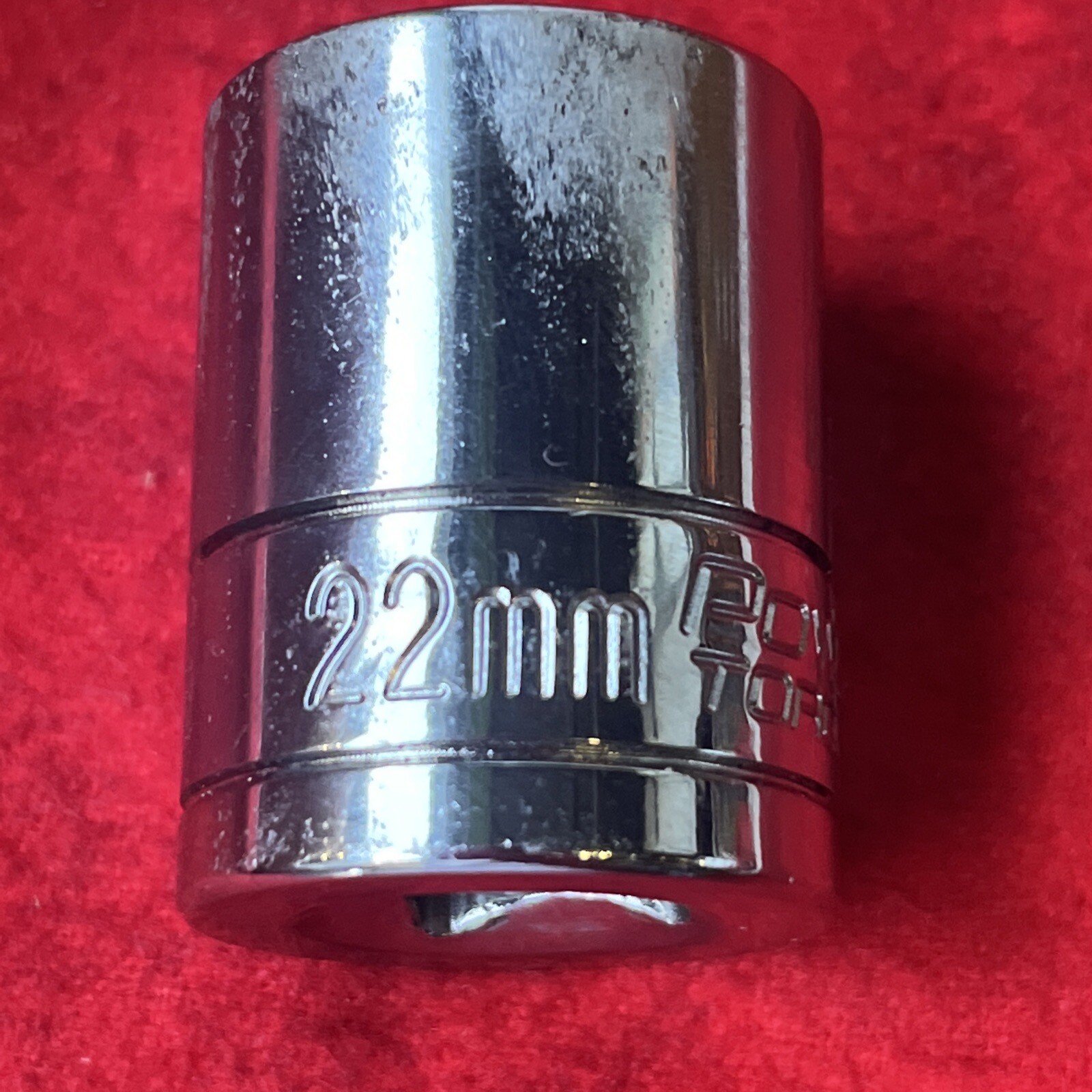 POWER TORQUE GM8278 SHALLOW SOCKET 22MM, 1/2” DRIVE, 12 POINT (tb6.3)