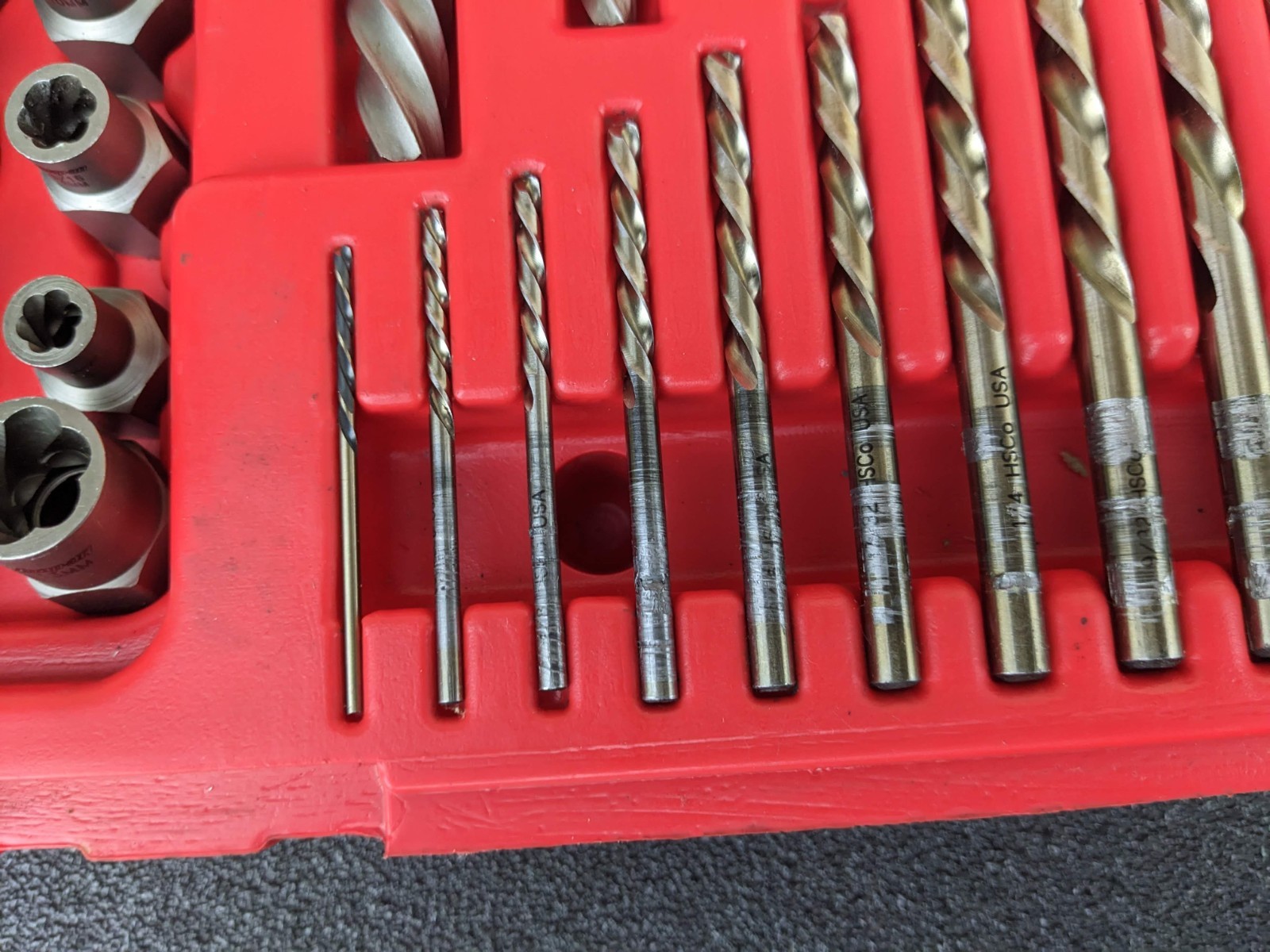 #bn708 Snap On Tools EXDMS48 48 Piece Master EXTRACTOR SET