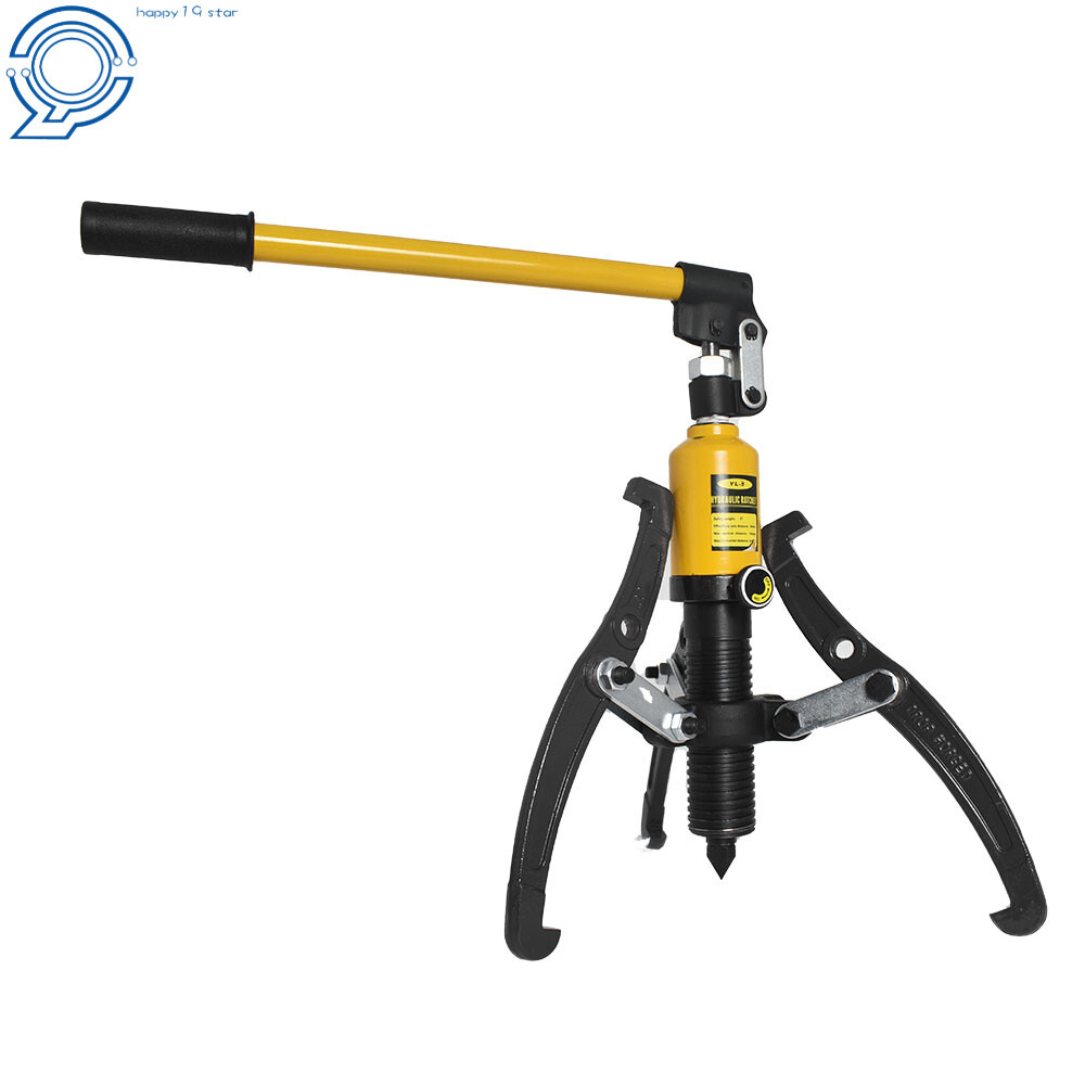 3-Jaw Hydraulic Gear Puller Set 5 Ton Wheel Bearing Pulling Separator w/Case