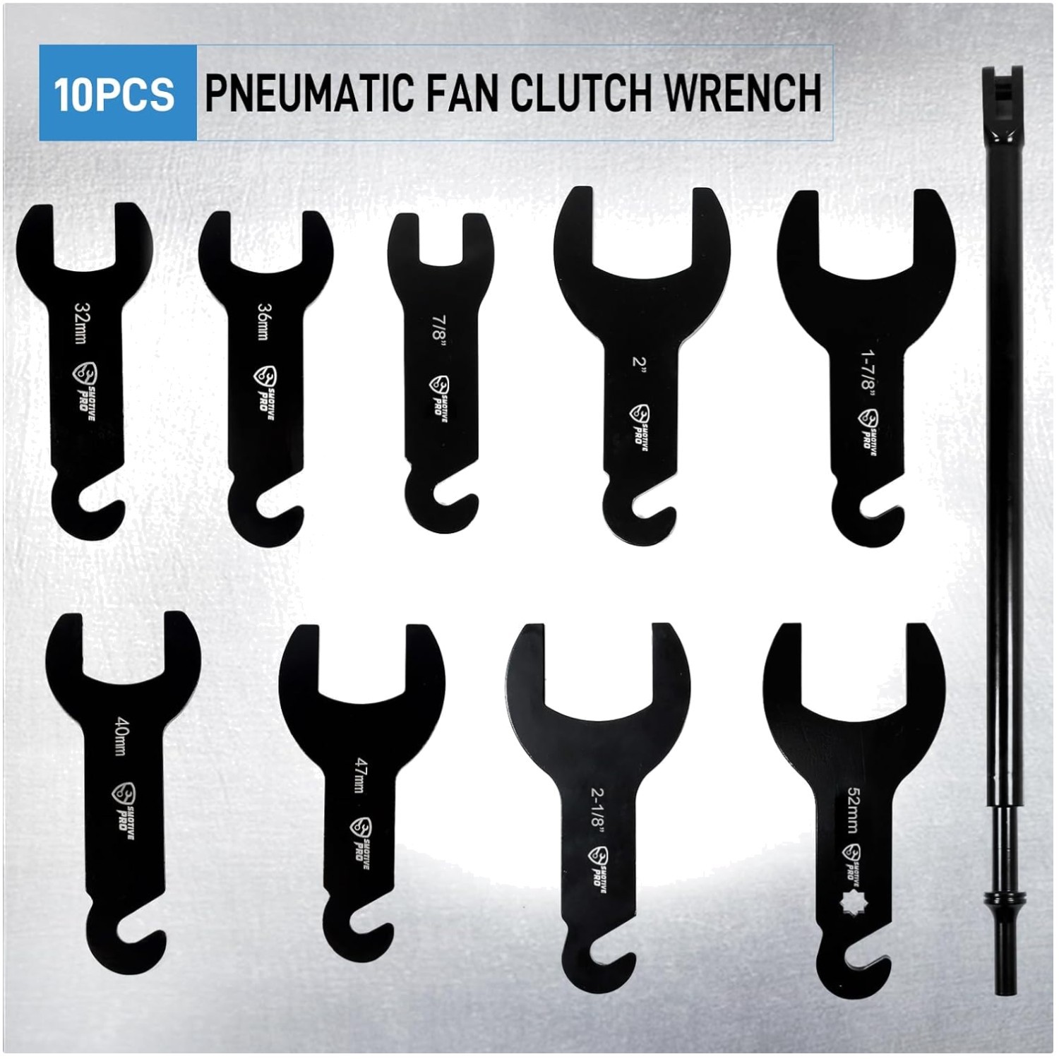 Smotivepro Pneumatic Fan Clutch Wrench Set