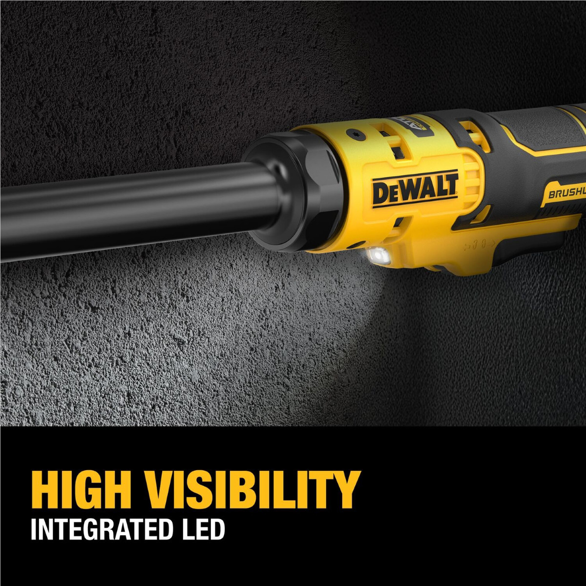 DeWalt 20V MAX* ATOMIC Brushless Cordless 3/8-in. Extended Reach Ratchet (Tool O