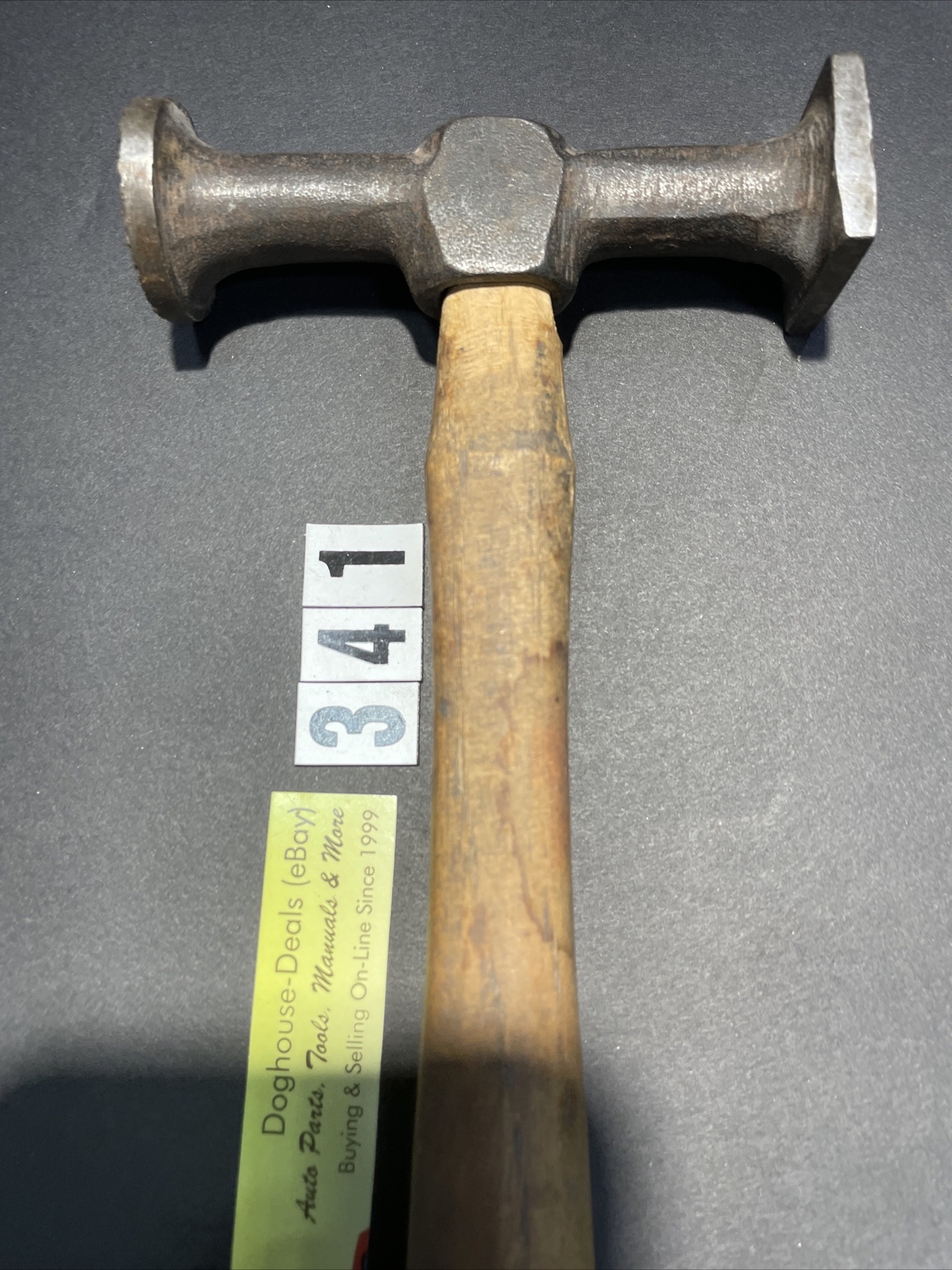 Ajax Wood Handle Auto Body Hammer 336, BTH162 Wood Handle, 12.25″ X 4.375″ (341)