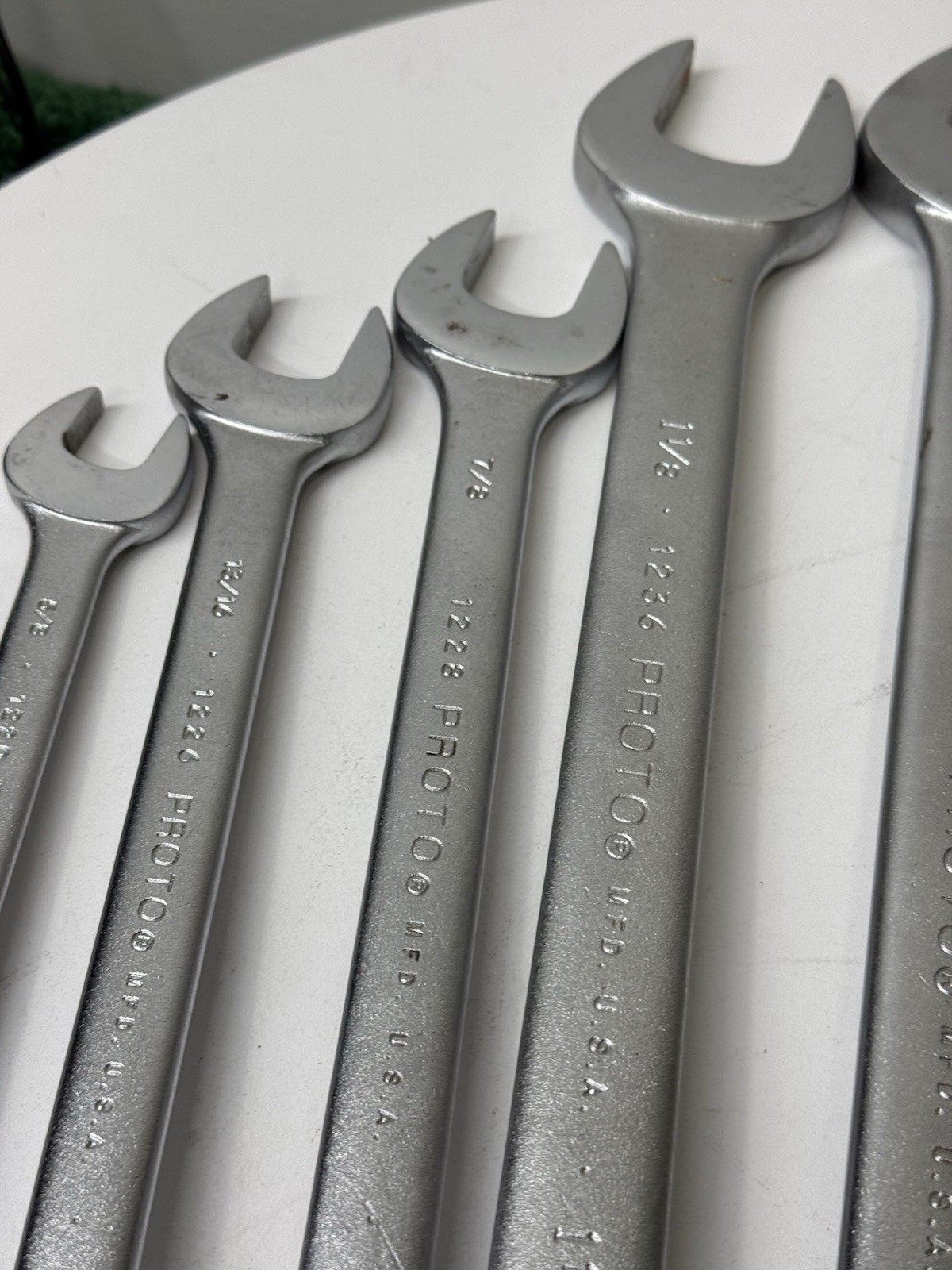 Lot Of 13 PROTO Professional SAE Combination Wrenches MADE IN USA