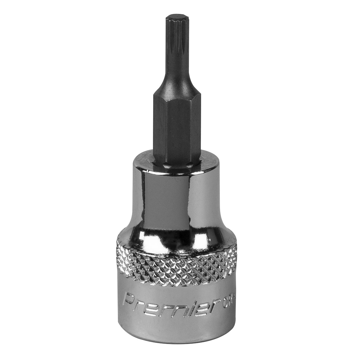 Sealey Spline Socket Bit M3 3/8″ Drive Forged Chrome Vanadium Steel Tool SBS001