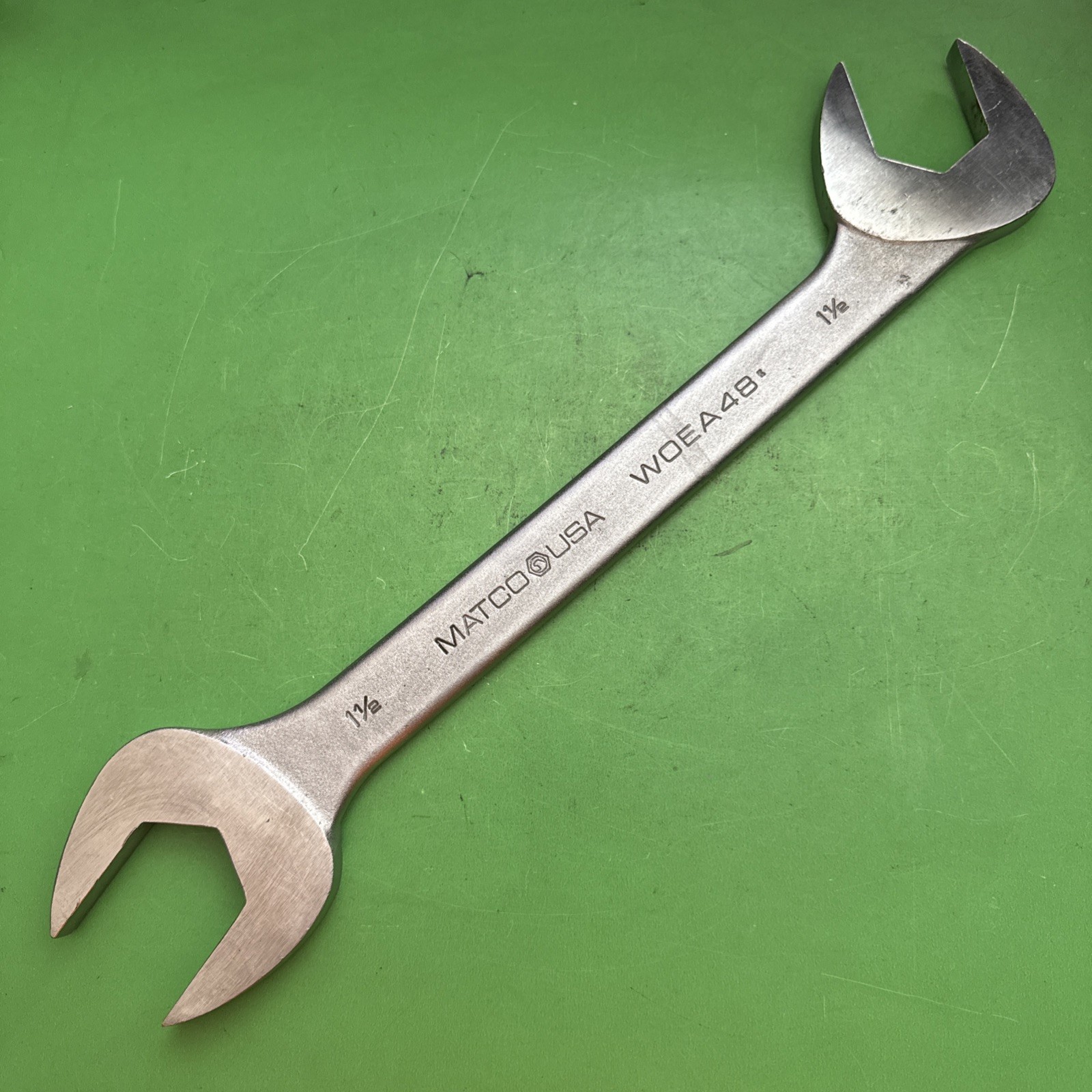 Matco USA 8-Piece WOEA Series 1″ to 1-1/2” SAE 4-Way Open-End Angle Wrench Set