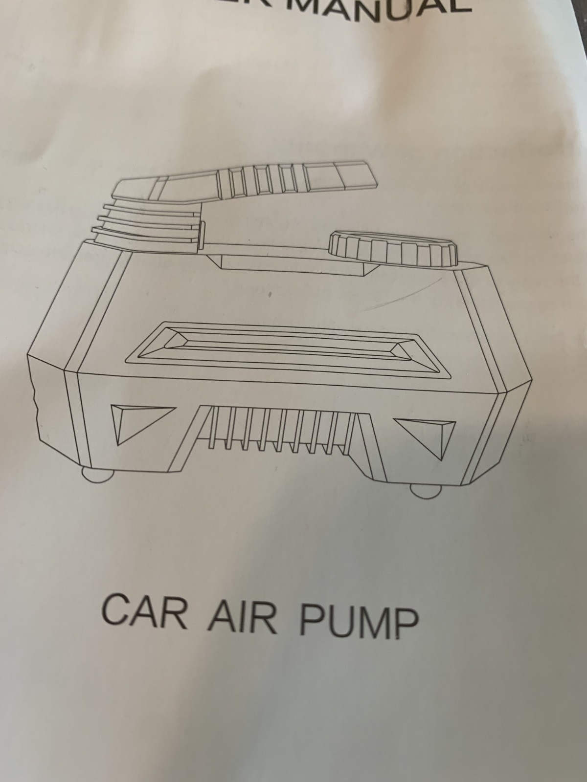 Portable air pump for car HausBell