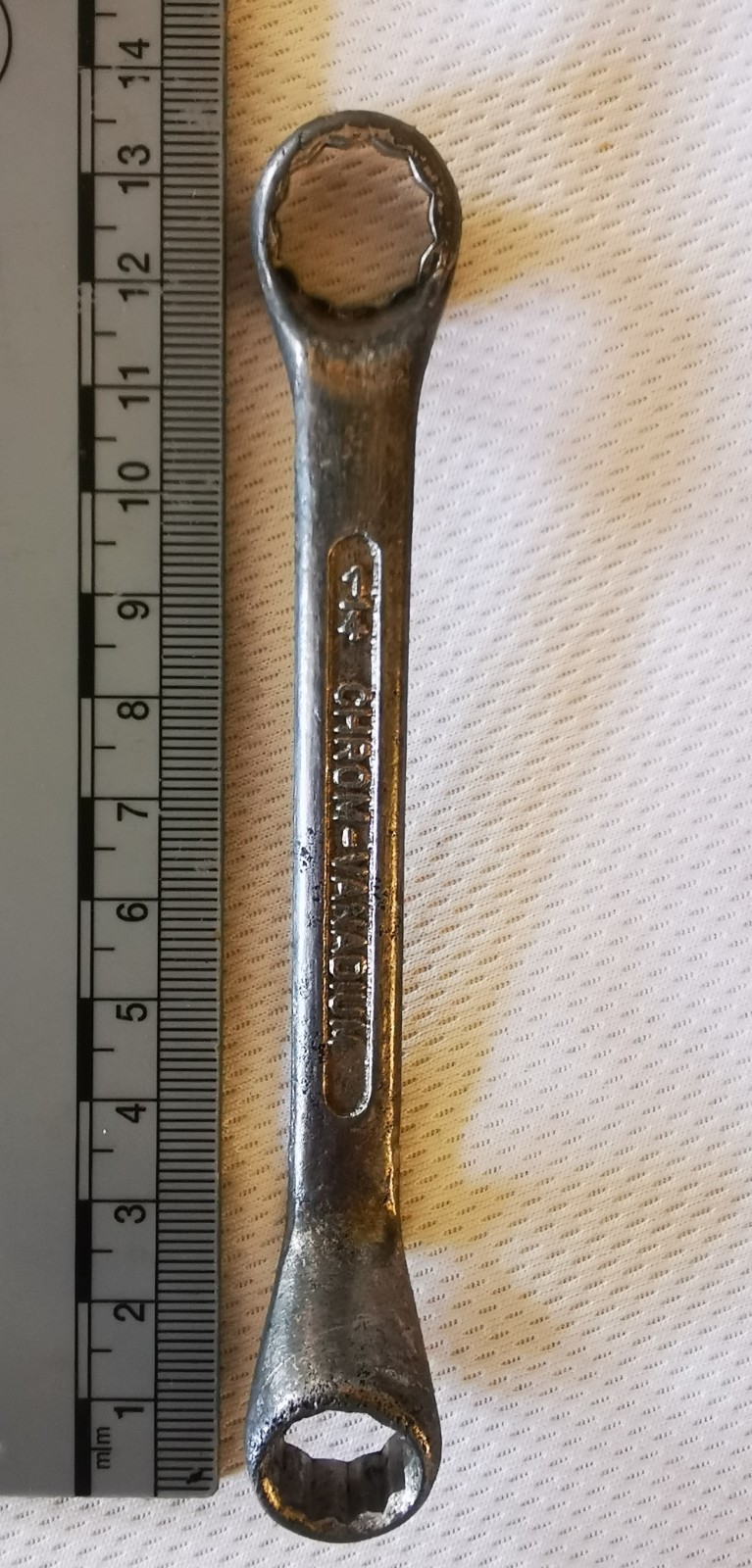 Chrome Vanadium 3/16 – 1/4 Whitworth Offset Ring Spanner Made In Germany