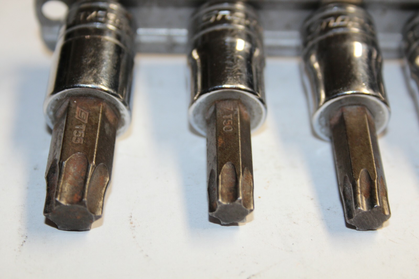 SNAP-ON TOOLS 3/8″ Drive TORX Standard Bit Socket Driver SET USA 6pcs